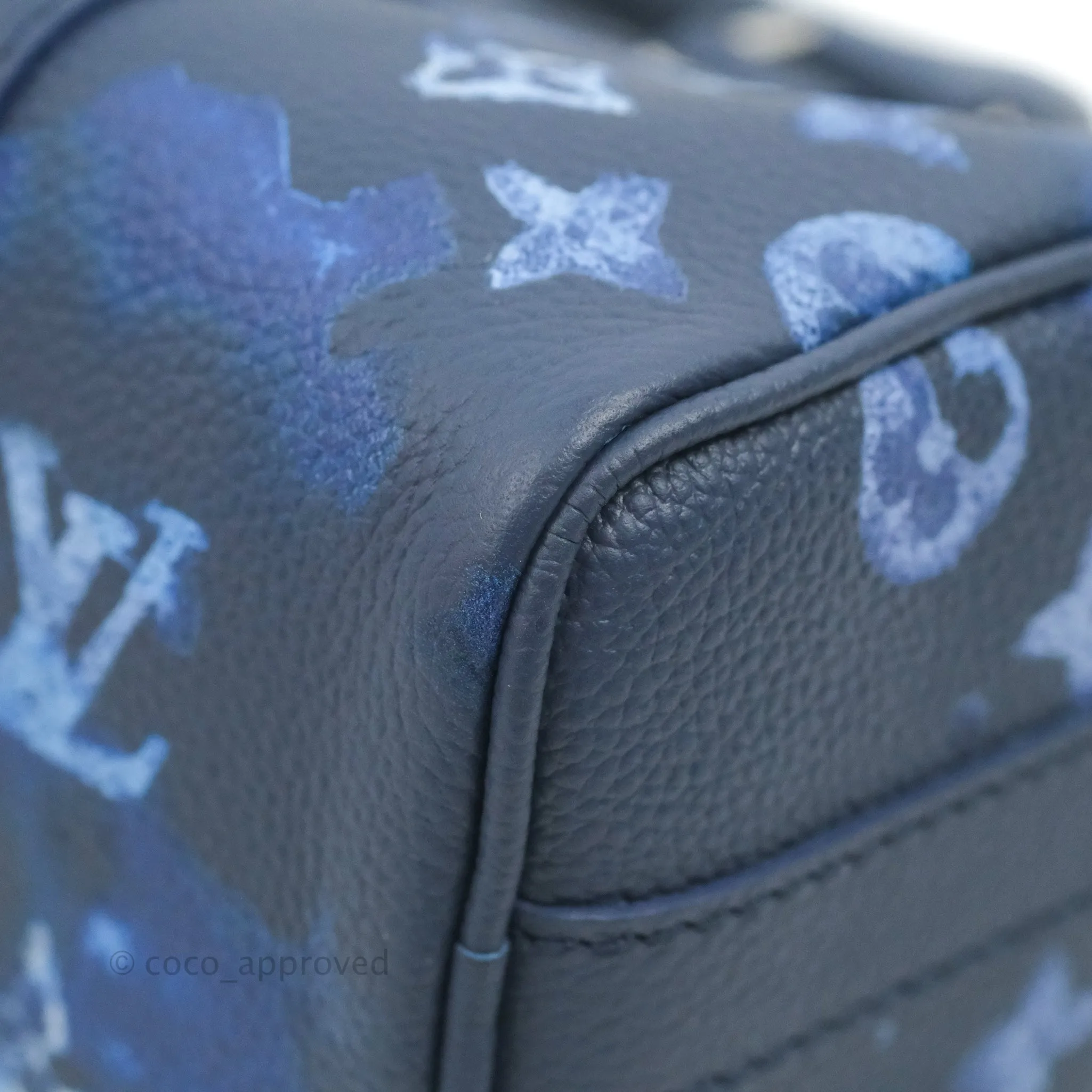 Louis Vuitton Keepall XS Monogram Watercolor Ink Blue