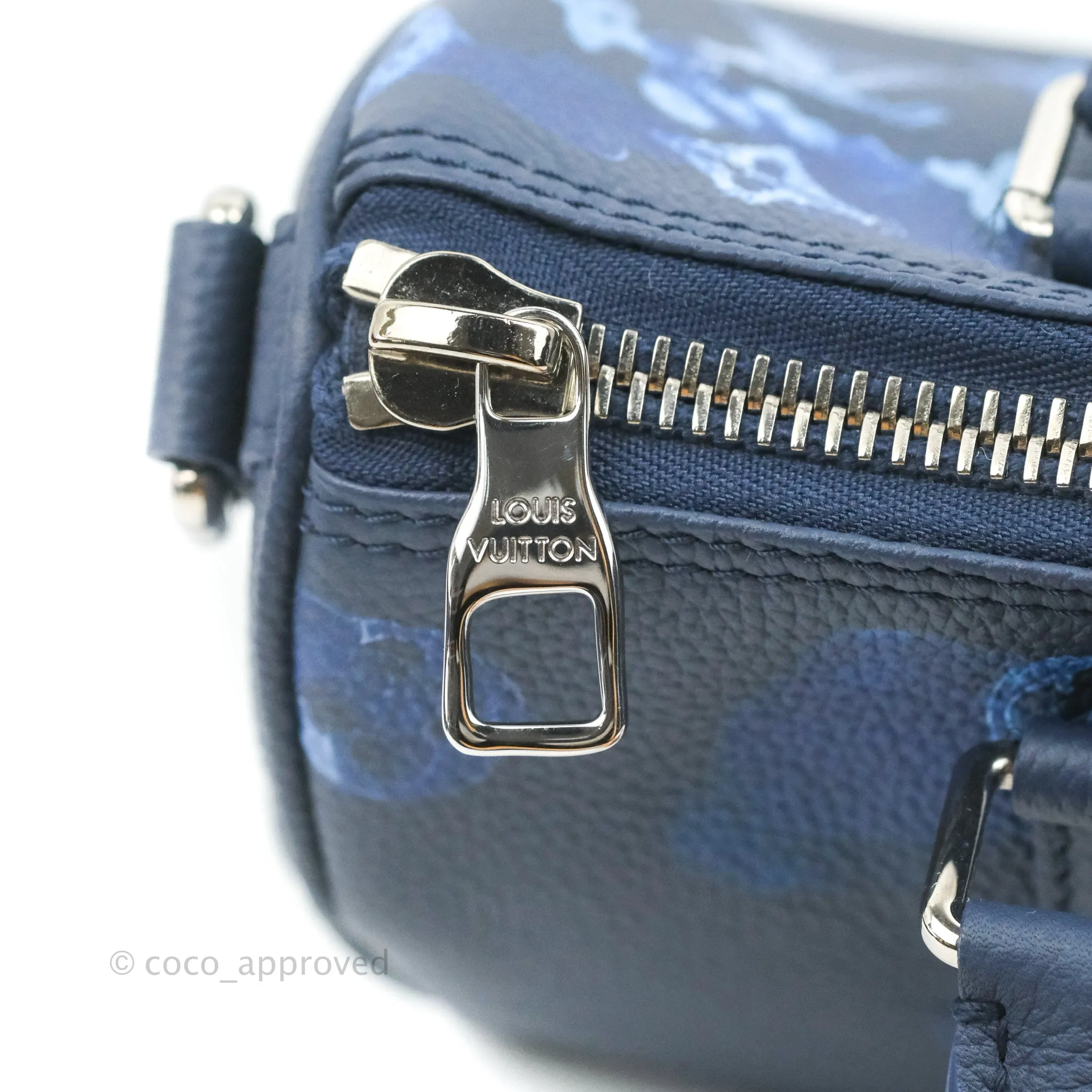 Louis Vuitton Keepall XS Monogram Watercolor Ink Blue
