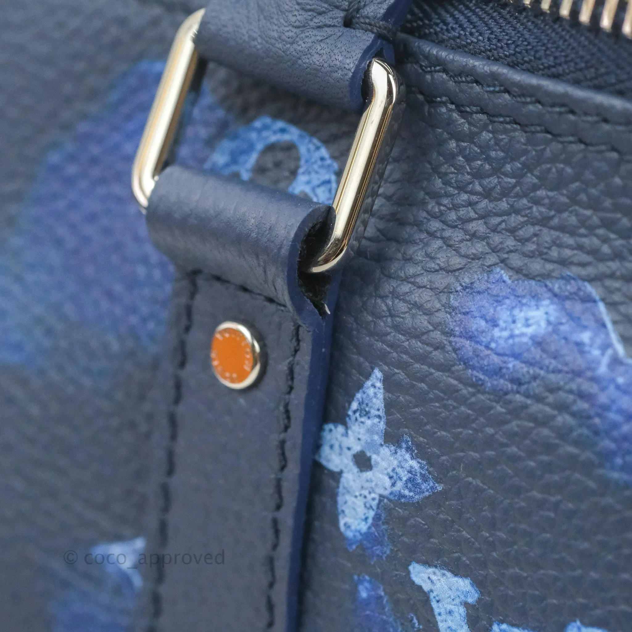 Louis Vuitton Keepall XS Monogram Watercolor Ink Blue