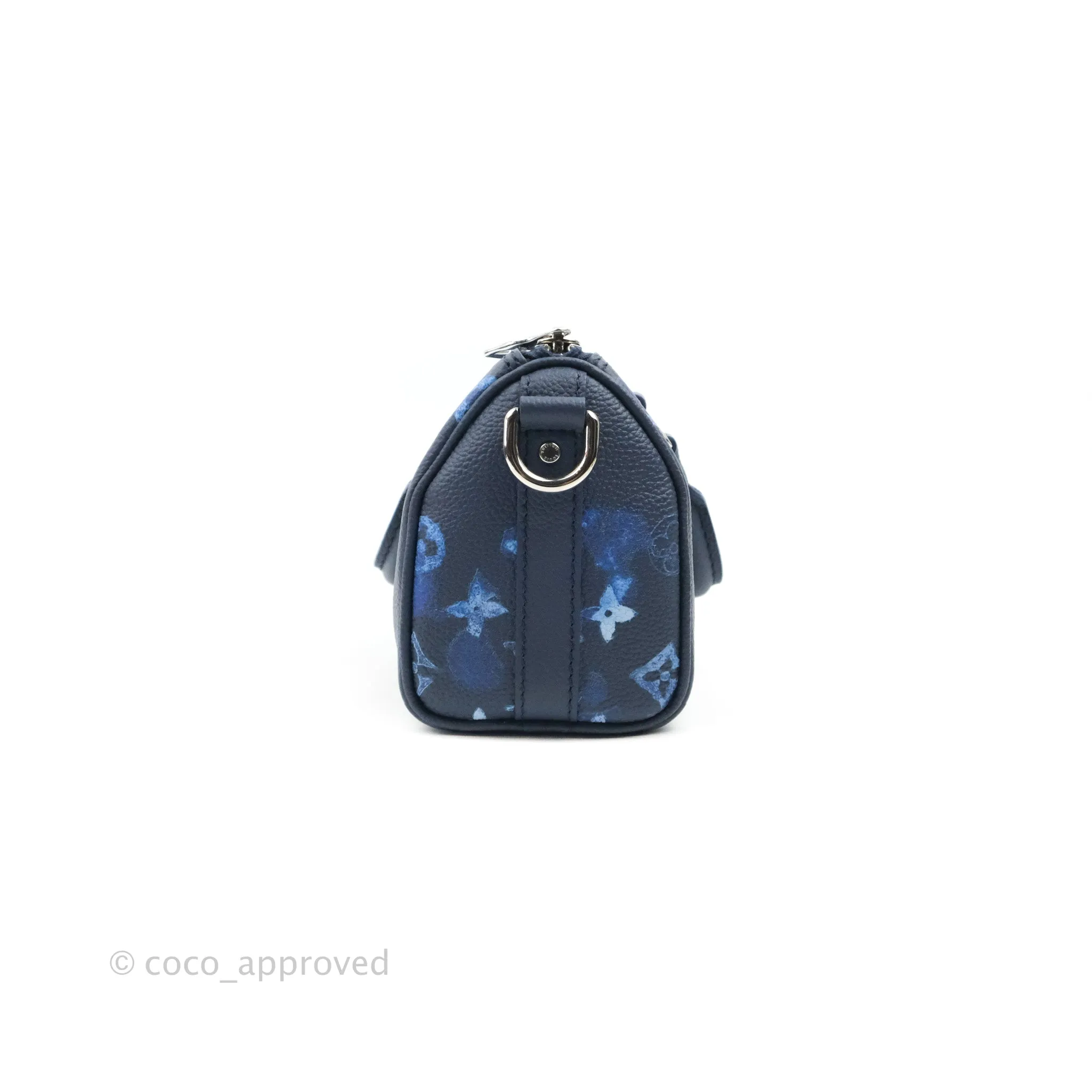 Louis Vuitton Keepall XS Monogram Watercolor Ink Blue