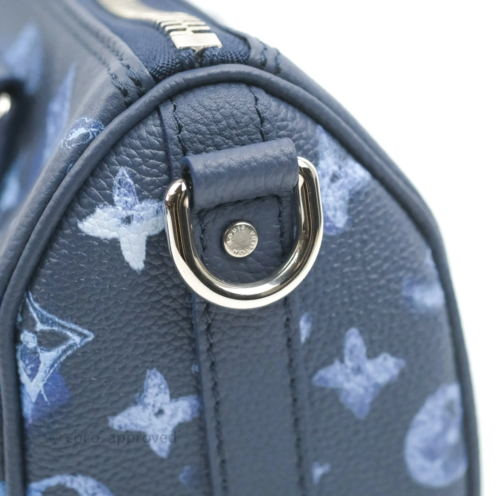 Louis Vuitton Keepall XS Monogram Watercolor Ink Blue