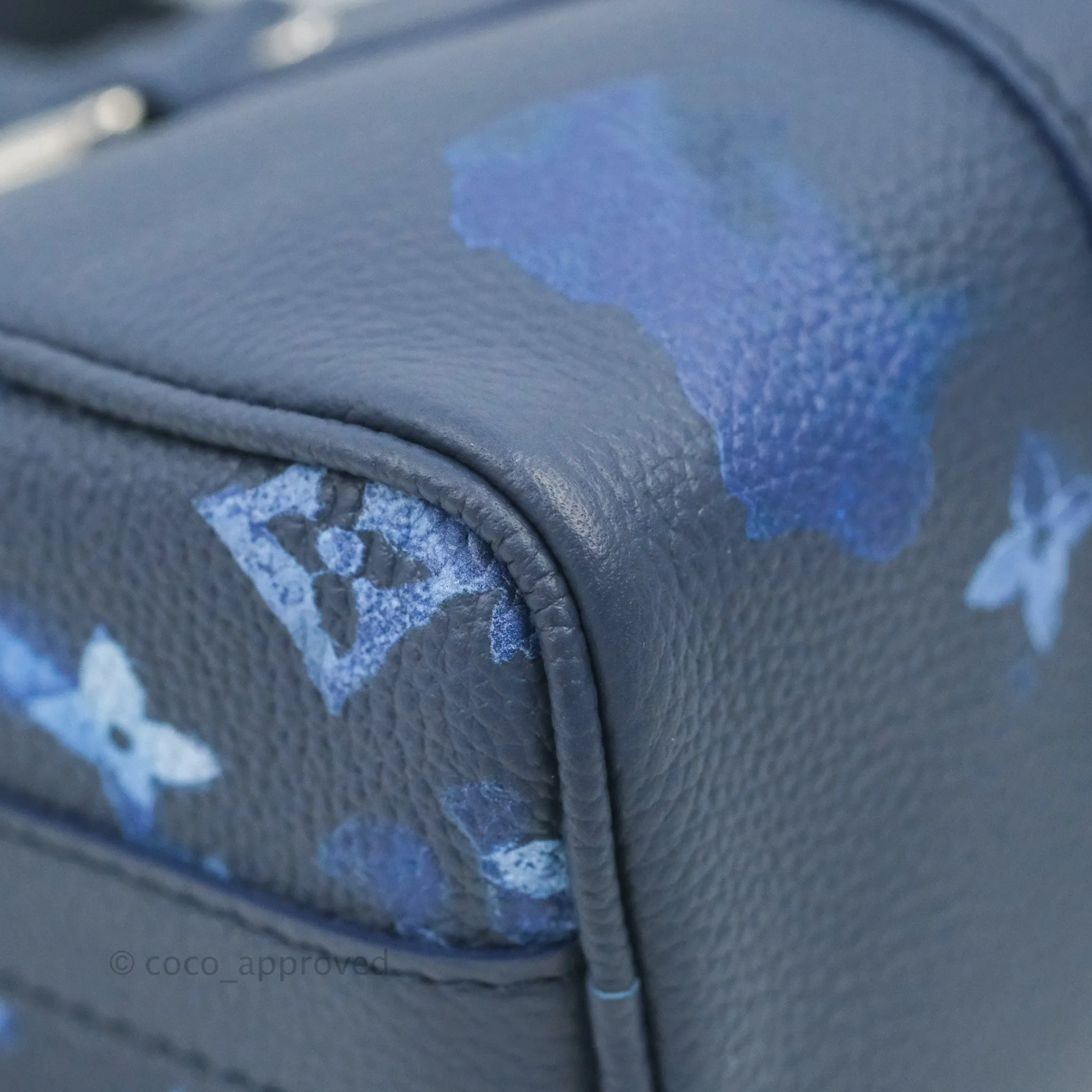 Louis Vuitton Keepall XS Monogram Watercolor Ink Blue