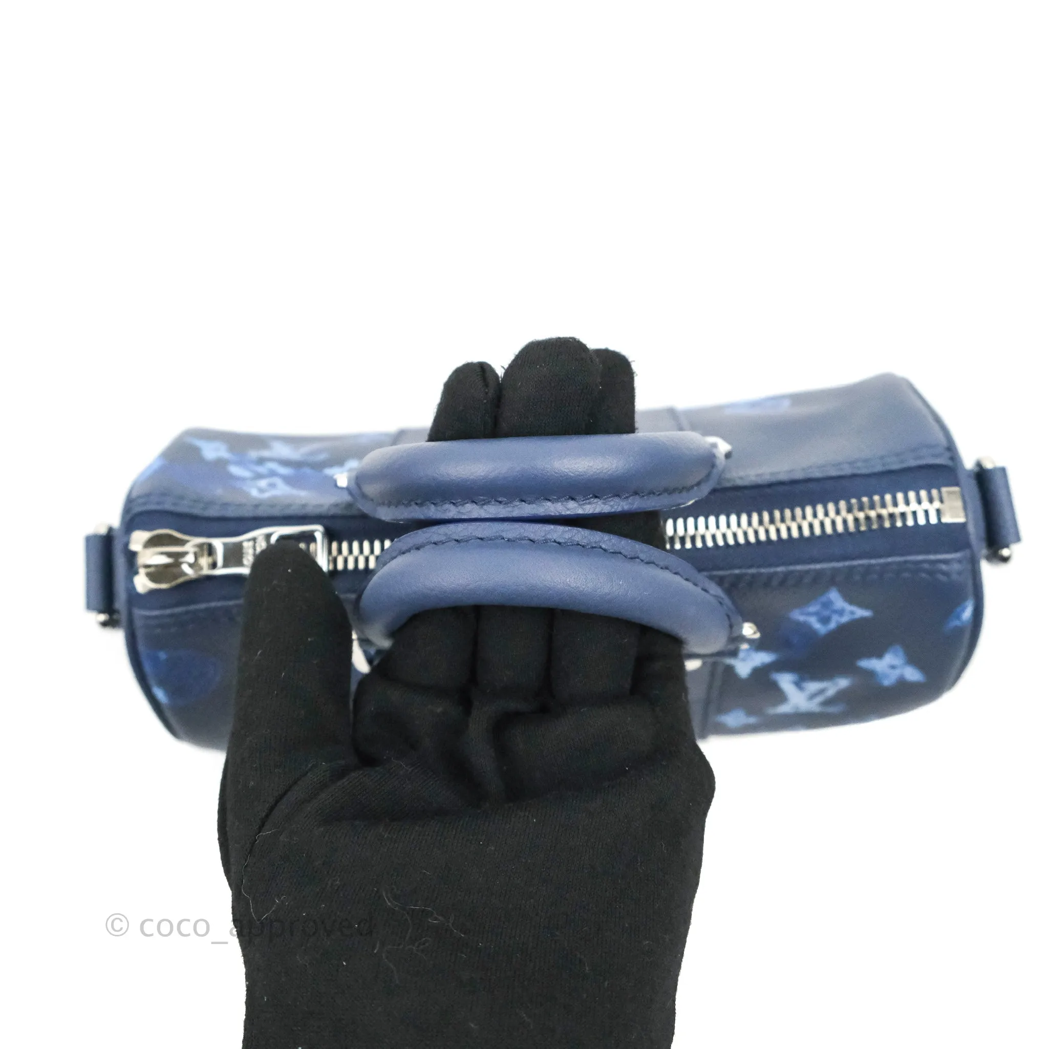 Louis Vuitton Keepall XS Monogram Watercolor Ink Blue