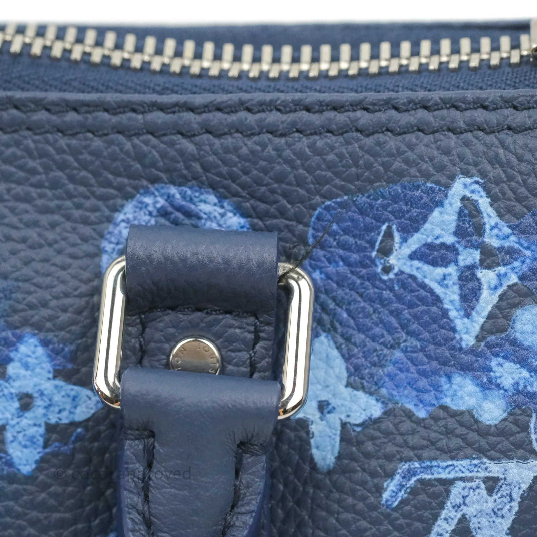 Louis Vuitton Keepall XS Monogram Watercolor Ink Blue