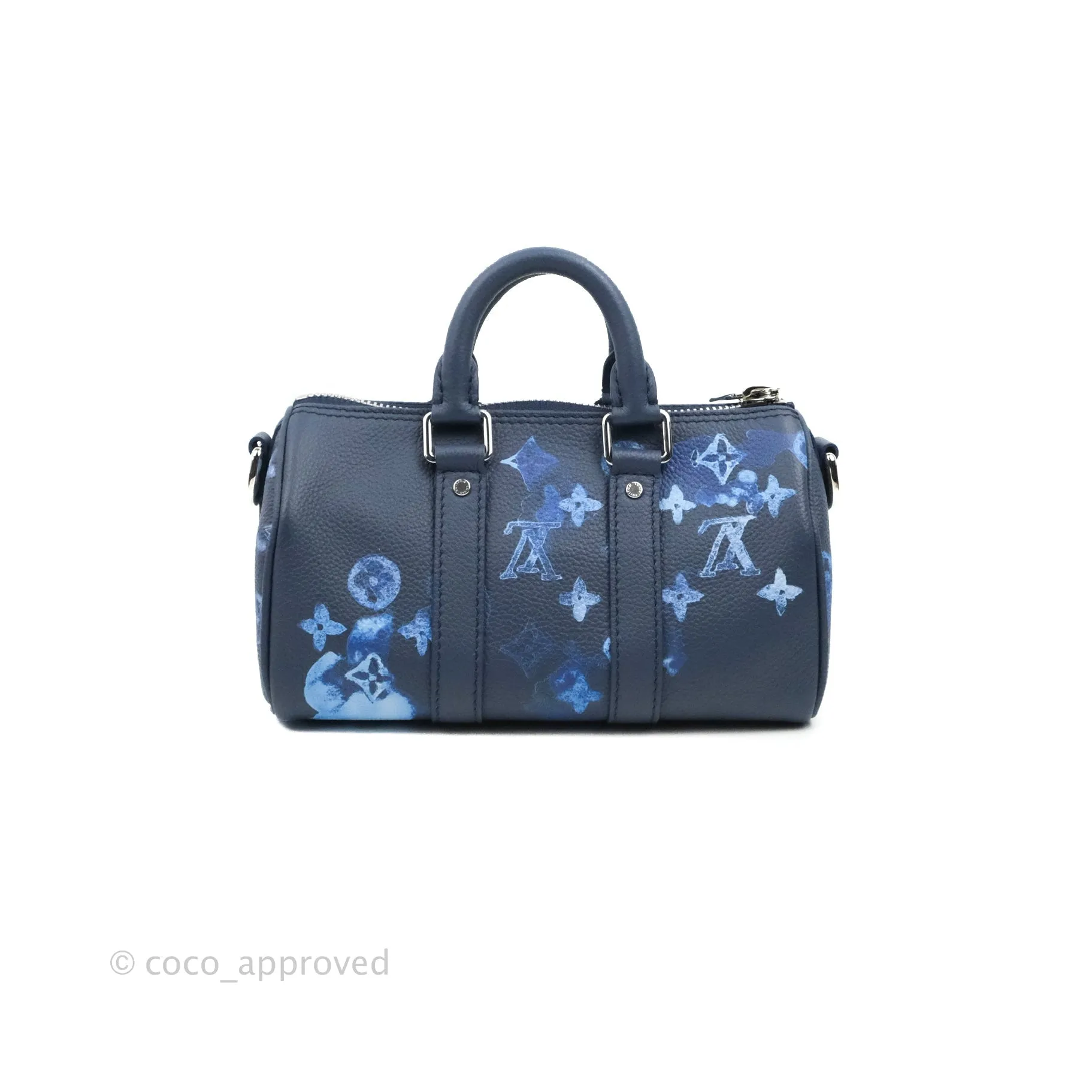 Louis Vuitton Keepall XS Monogram Watercolor Ink Blue