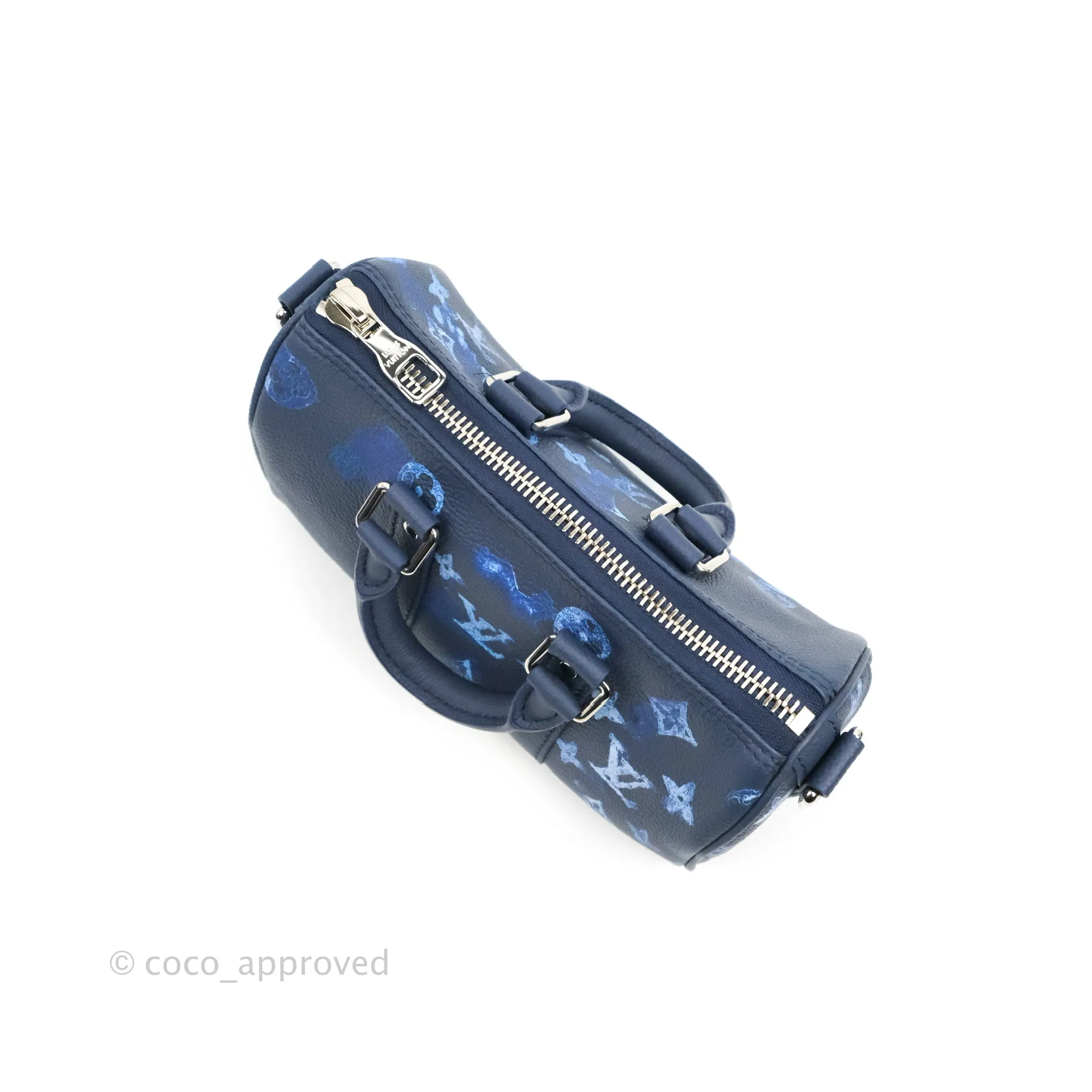 Louis Vuitton Keepall XS Monogram Watercolor Ink Blue