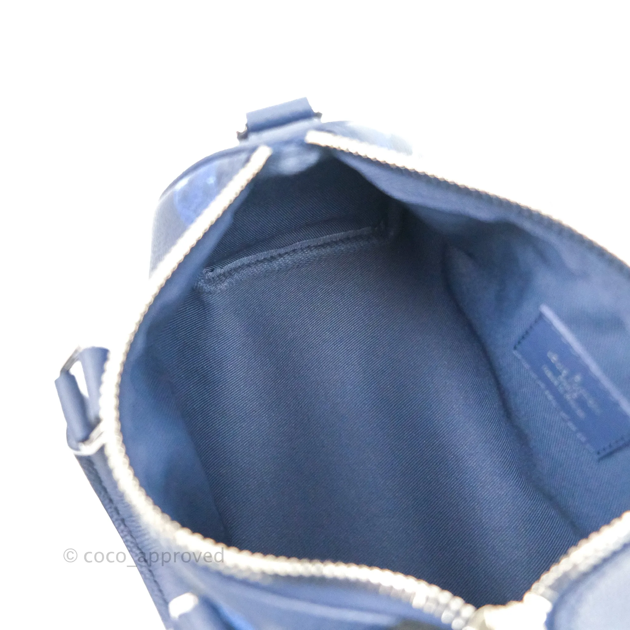 Louis Vuitton Keepall XS Monogram Watercolor Ink Blue