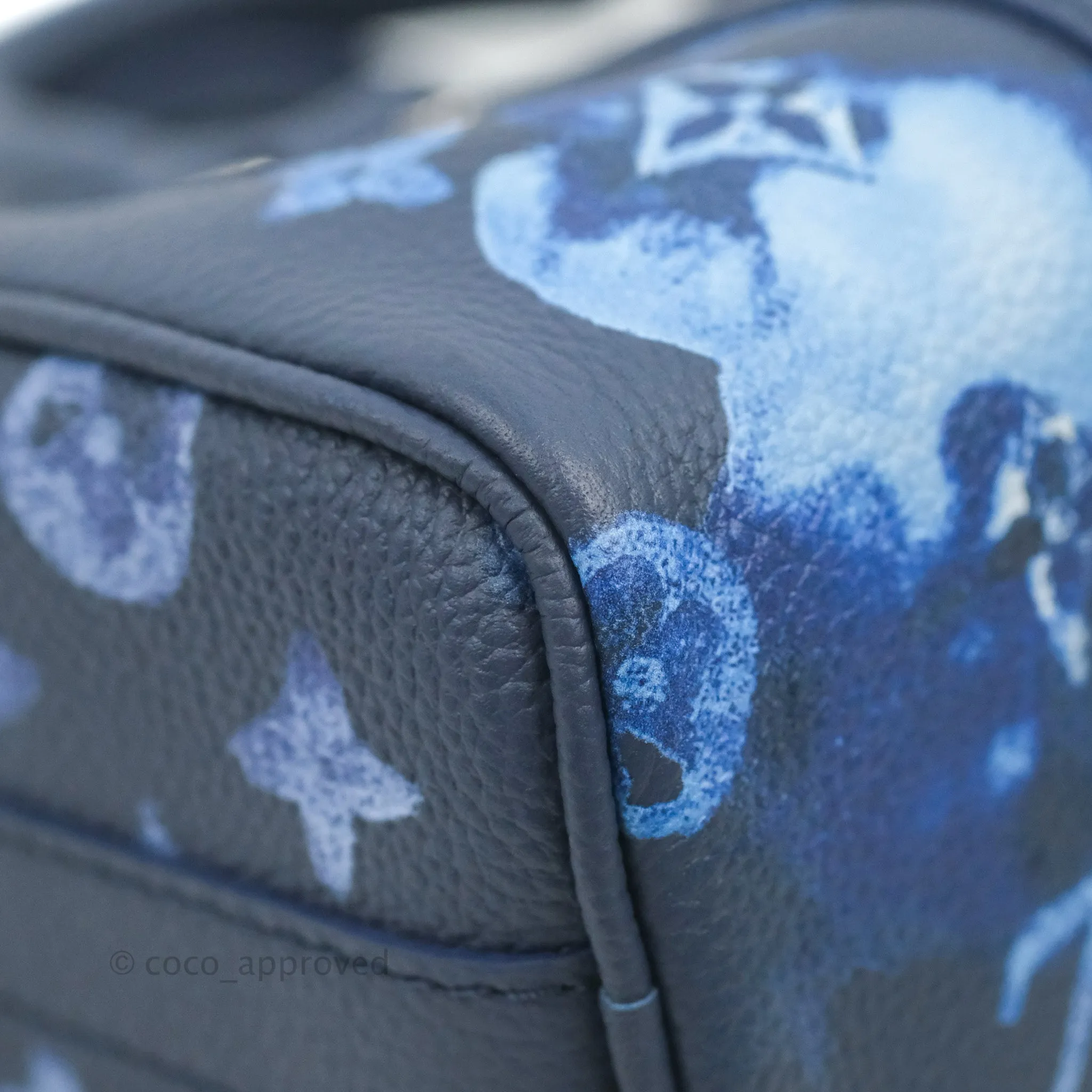 Louis Vuitton Keepall XS Monogram Watercolor Ink Blue