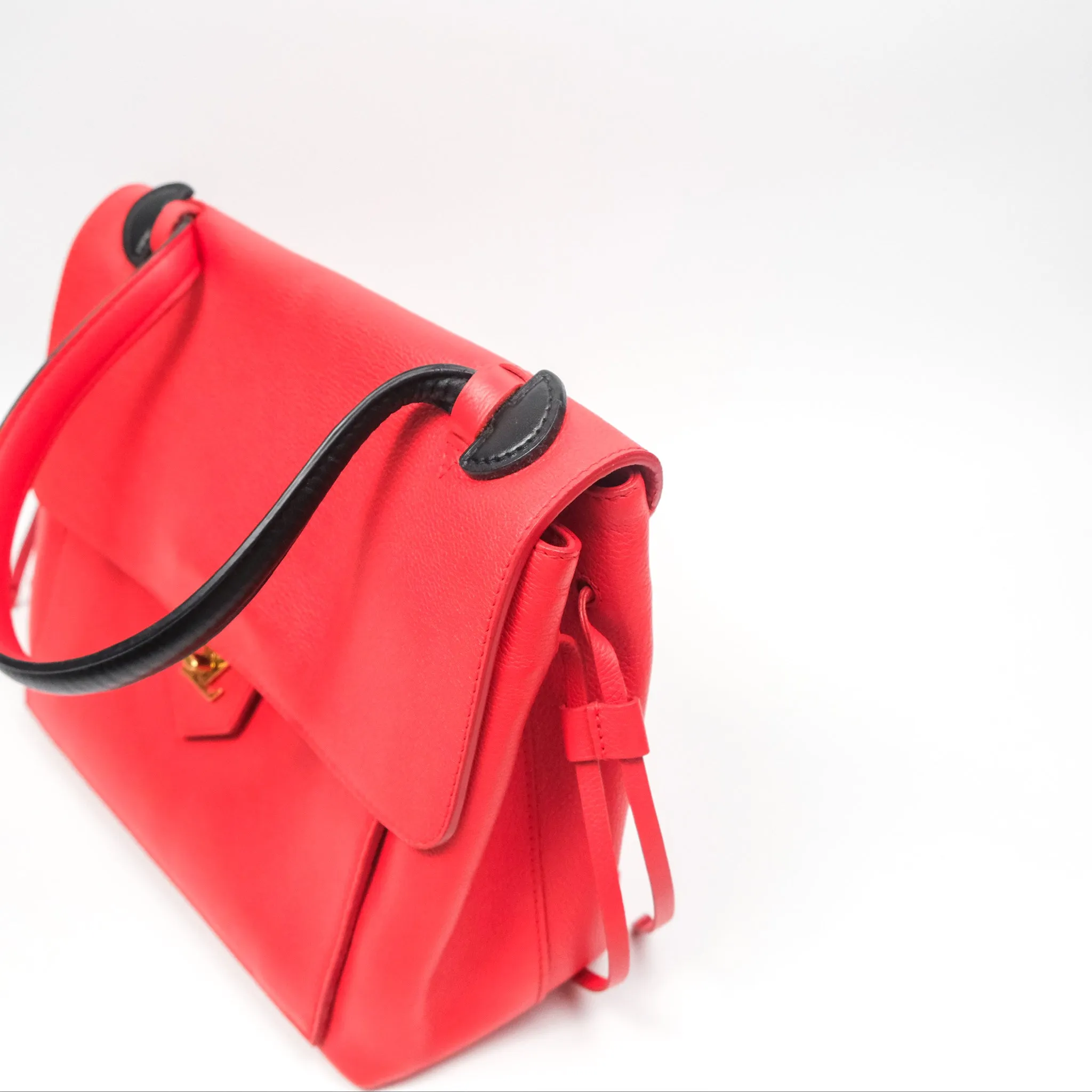 Louis Vuitton Lockme PM Red Grained Calfskin
