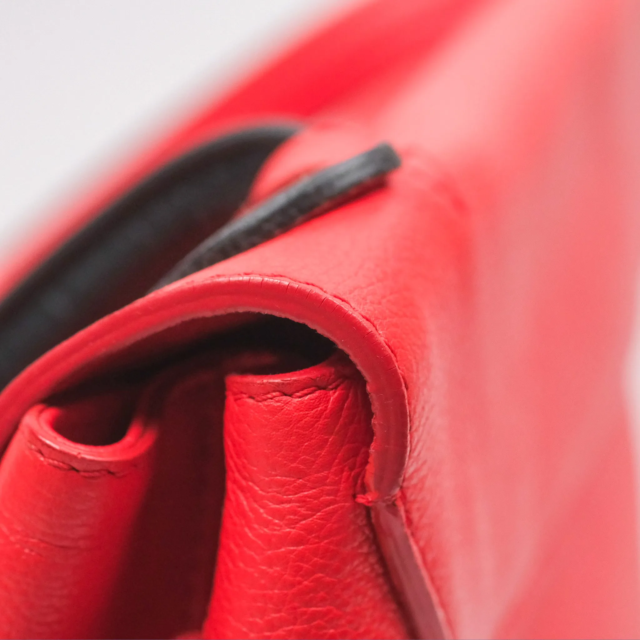 Louis Vuitton Lockme PM Red Grained Calfskin