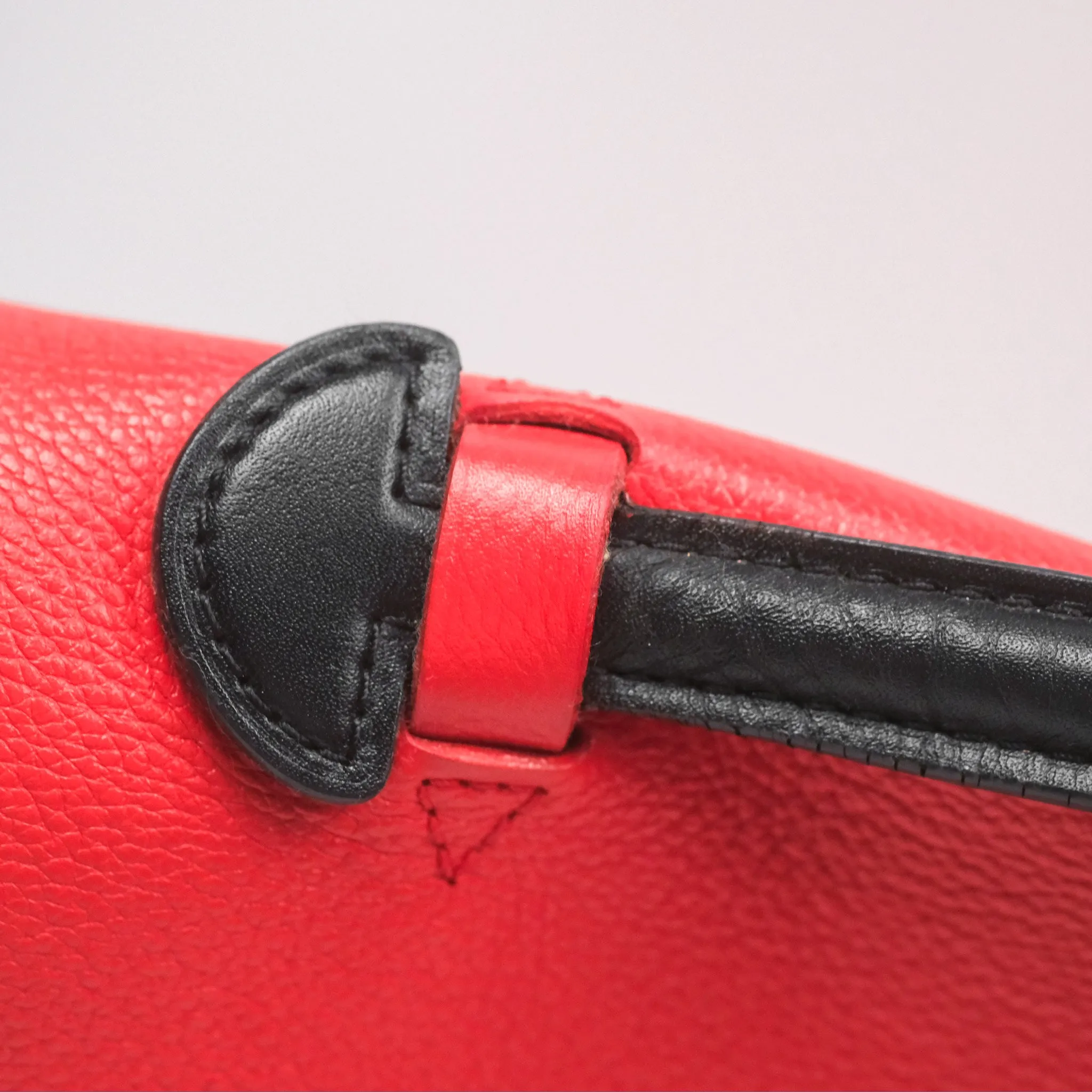 Louis Vuitton Lockme PM Red Grained Calfskin