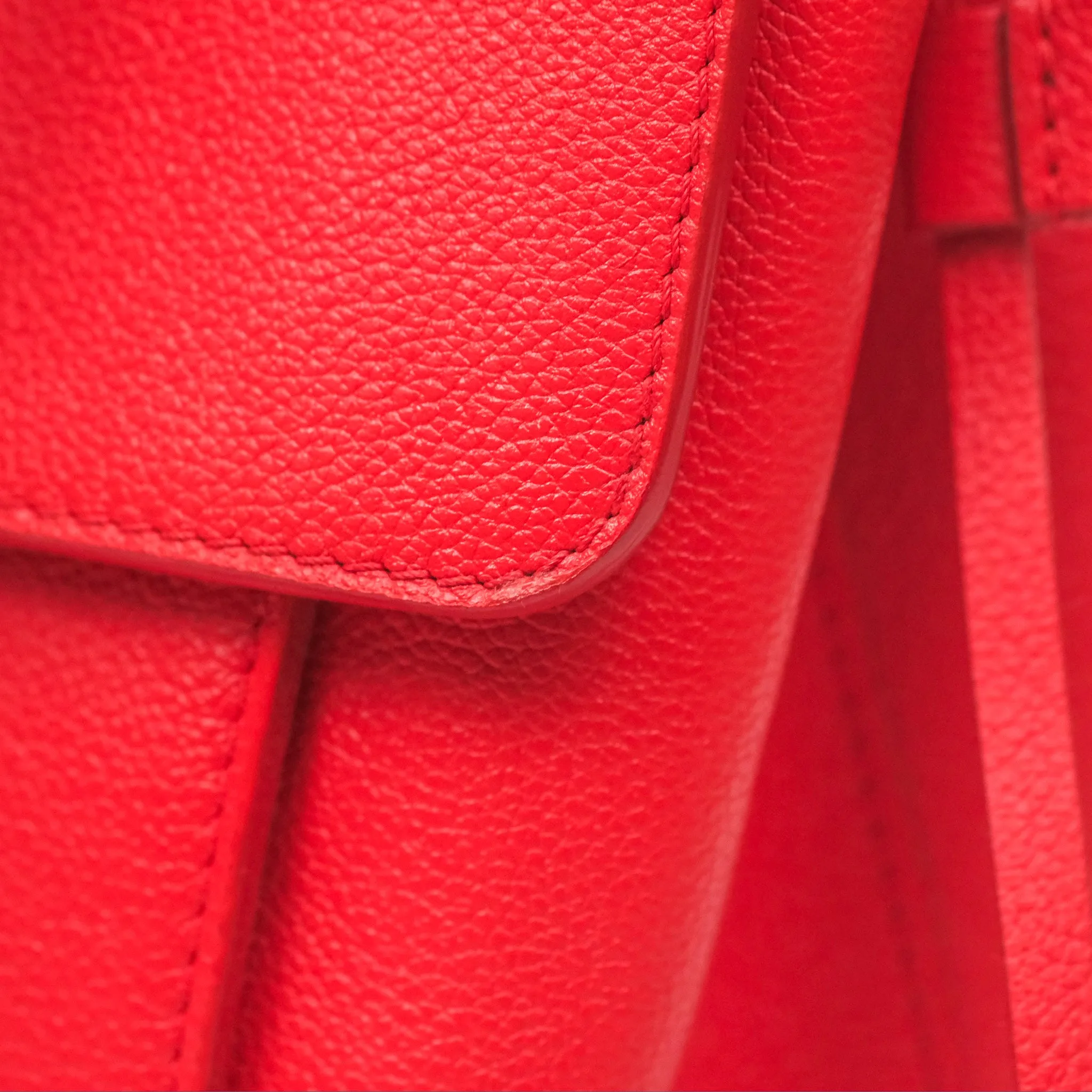 Louis Vuitton Lockme PM Red Grained Calfskin