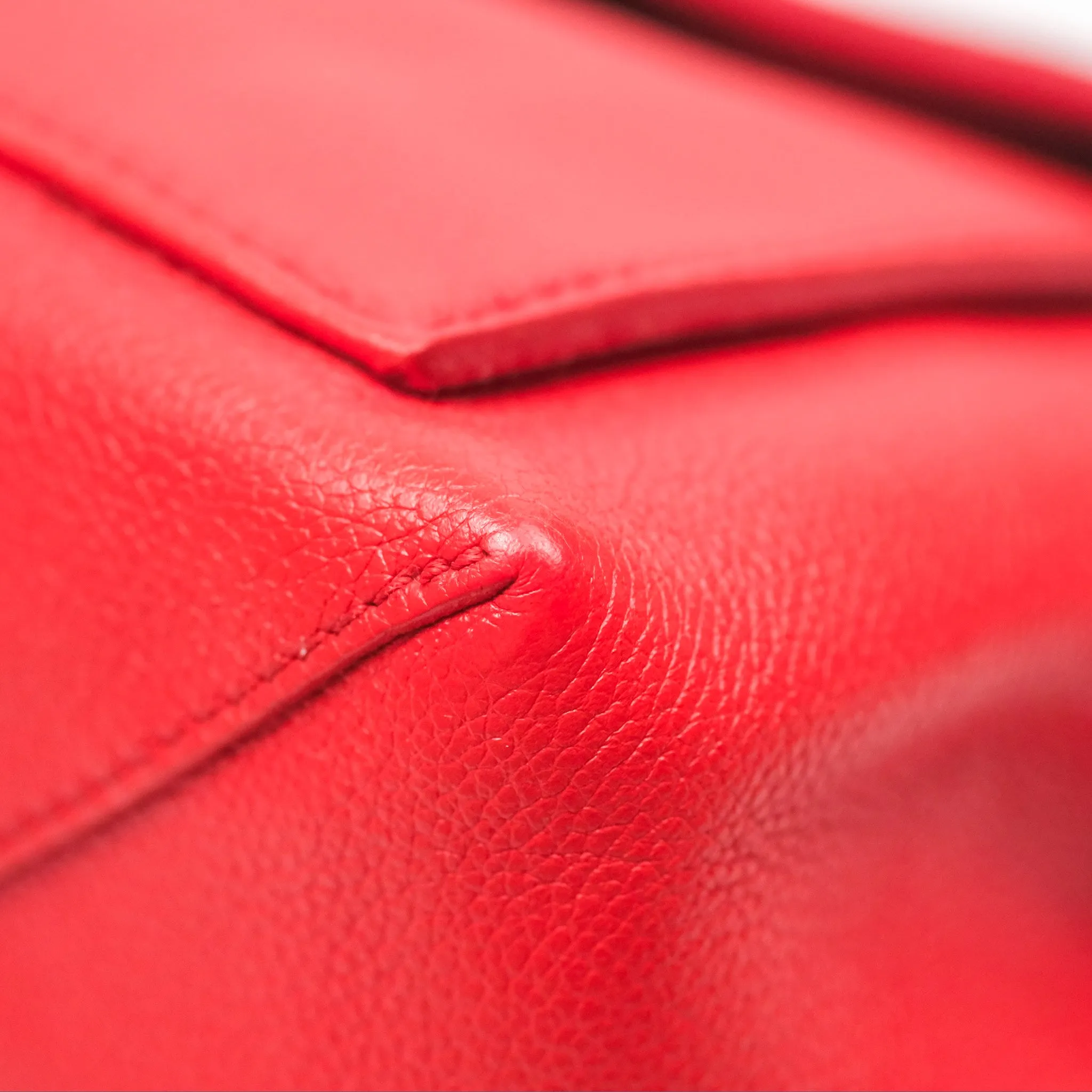 Louis Vuitton Lockme PM Red Grained Calfskin