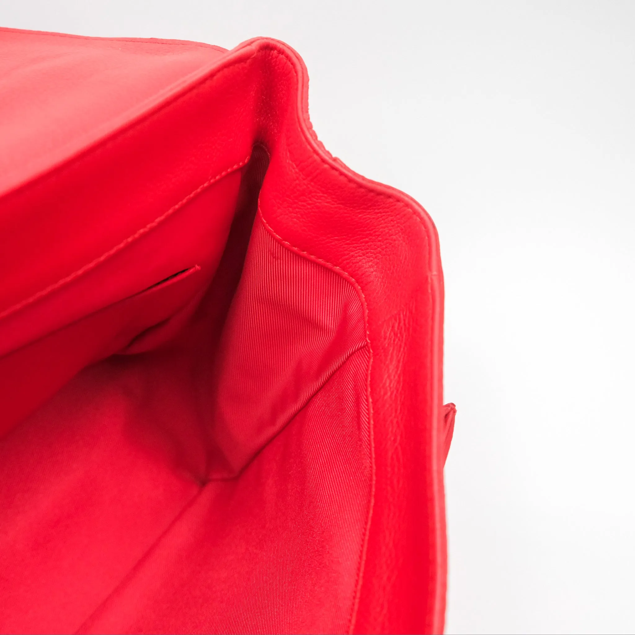 Louis Vuitton Lockme PM Red Grained Calfskin