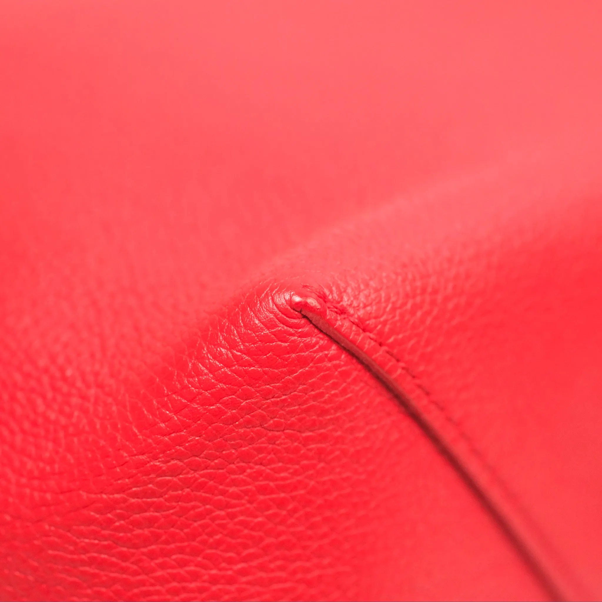 Louis Vuitton Lockme PM Red Grained Calfskin
