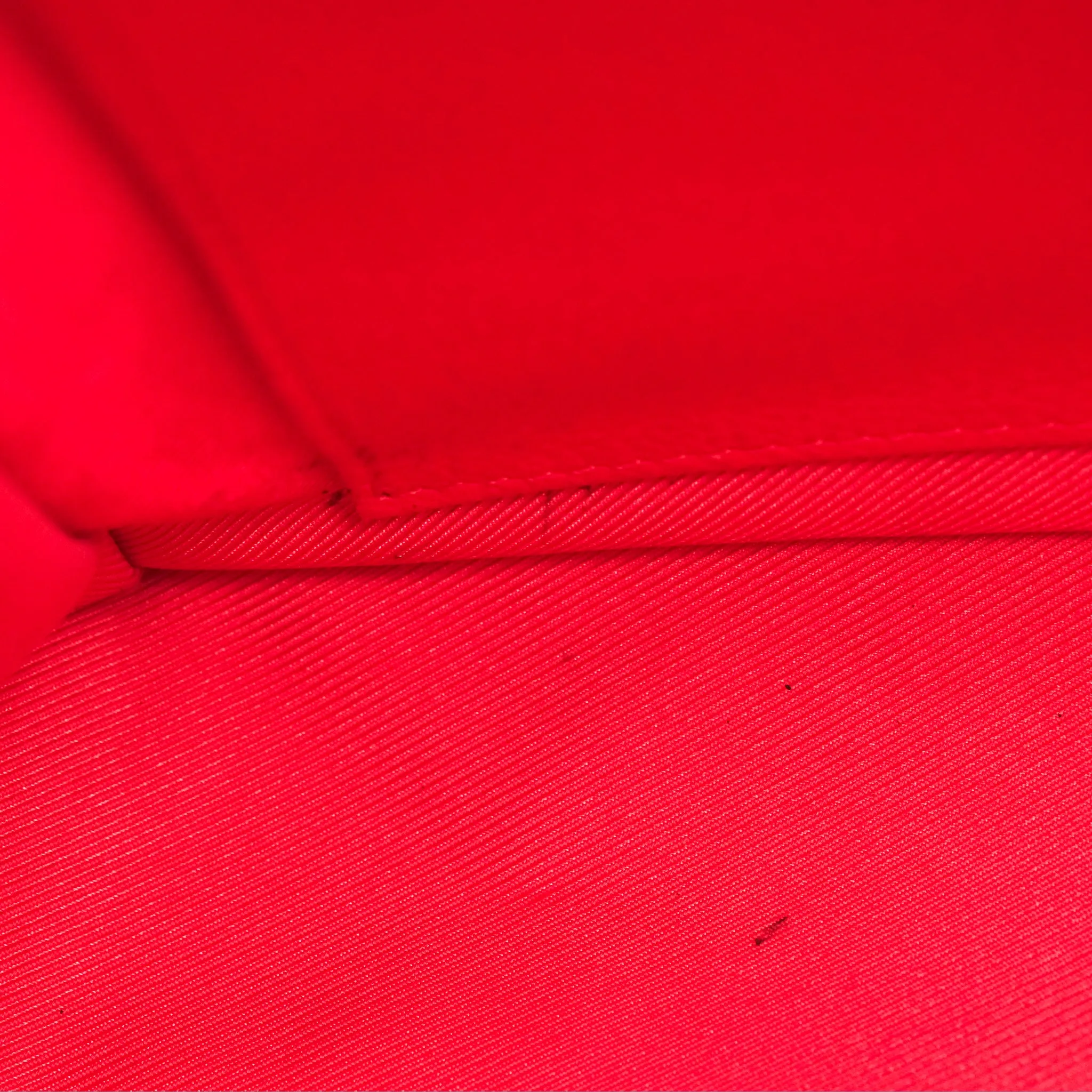 Louis Vuitton Lockme PM Red Grained Calfskin
