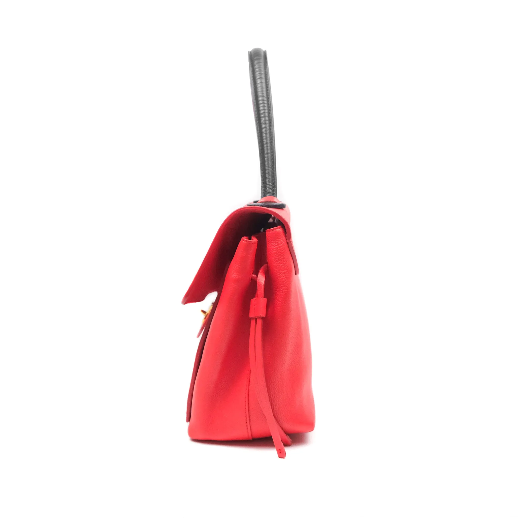 Louis Vuitton Lockme PM Red Grained Calfskin