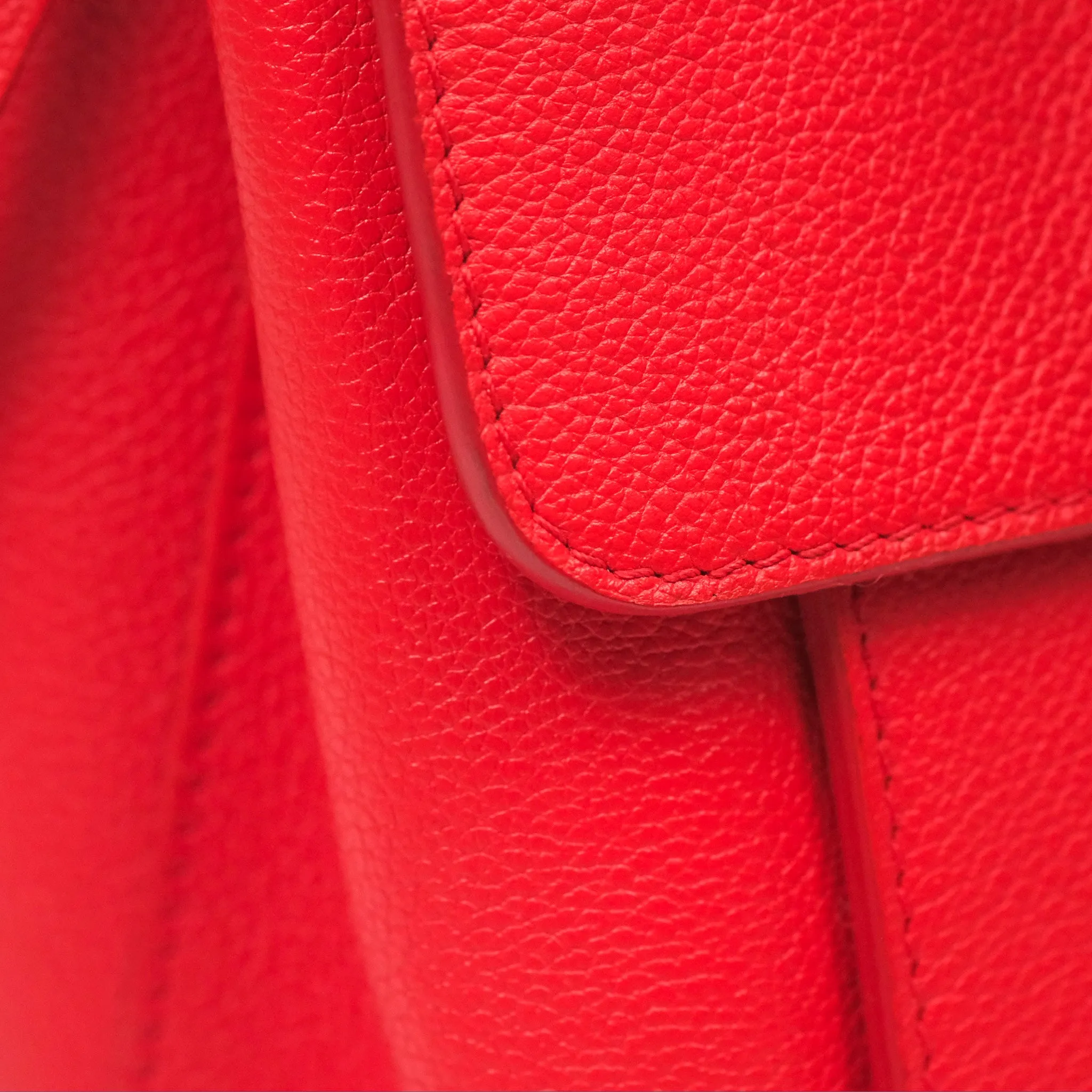 Louis Vuitton Lockme PM Red Grained Calfskin