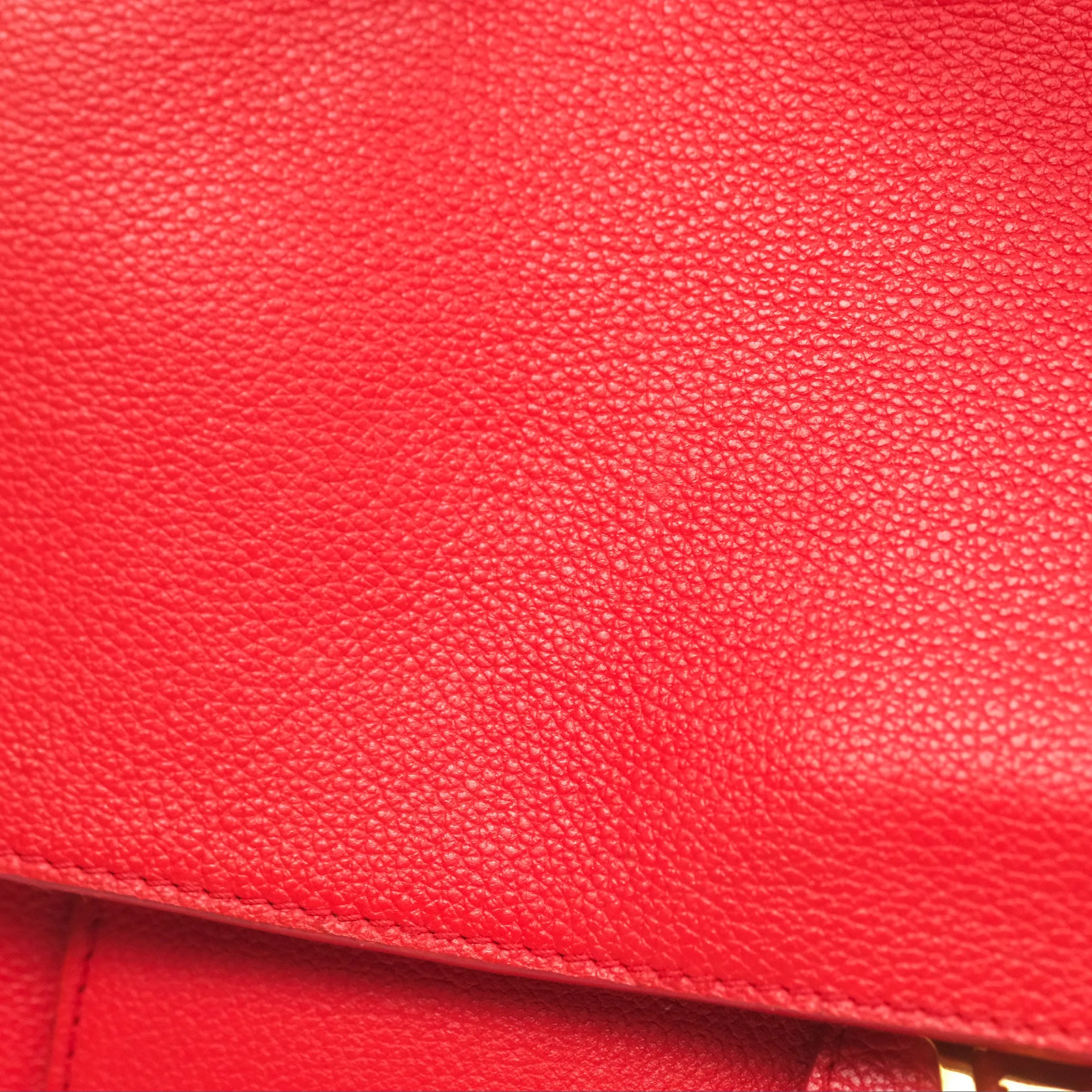 Louis Vuitton Lockme PM Red Grained Calfskin