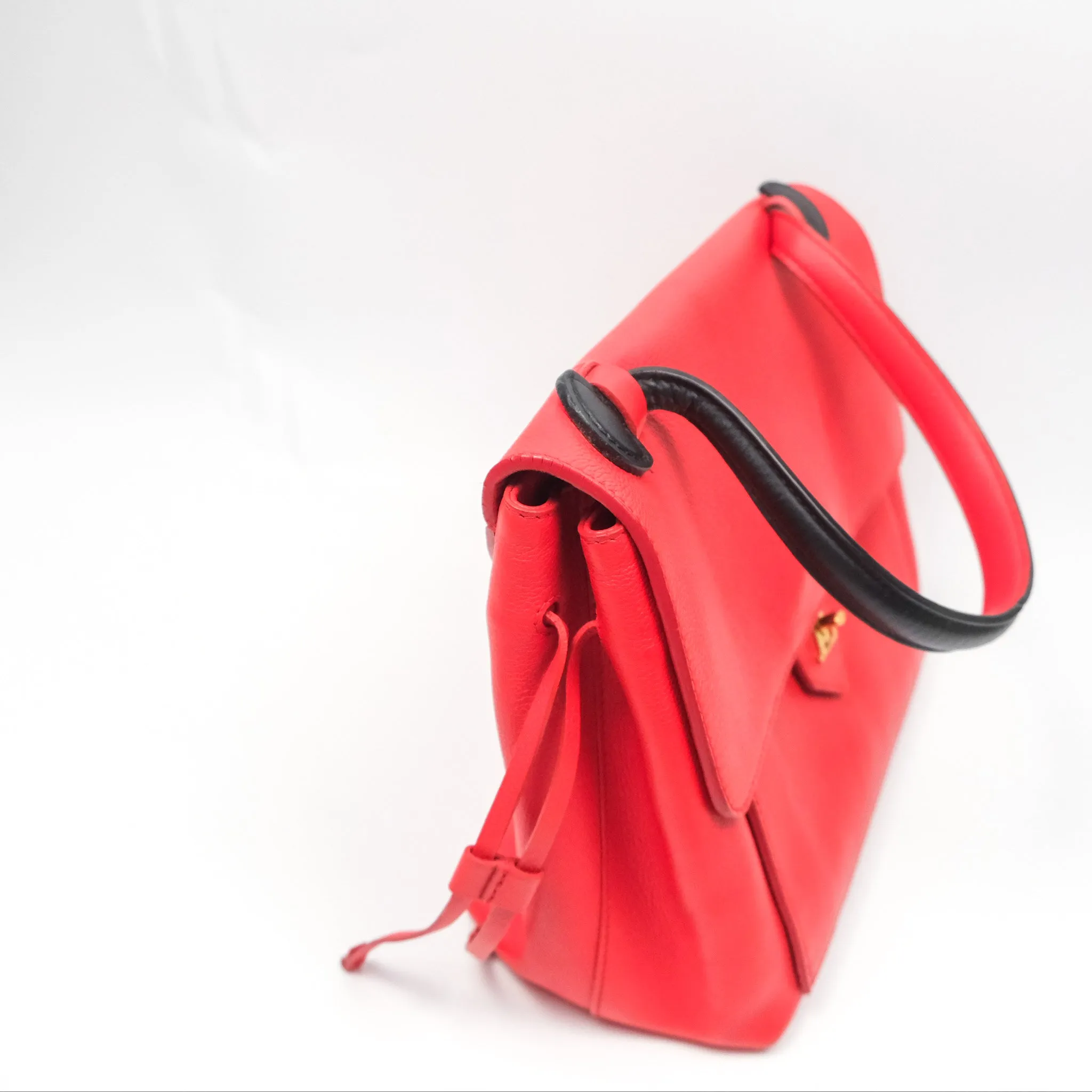 Louis Vuitton Lockme PM Red Grained Calfskin