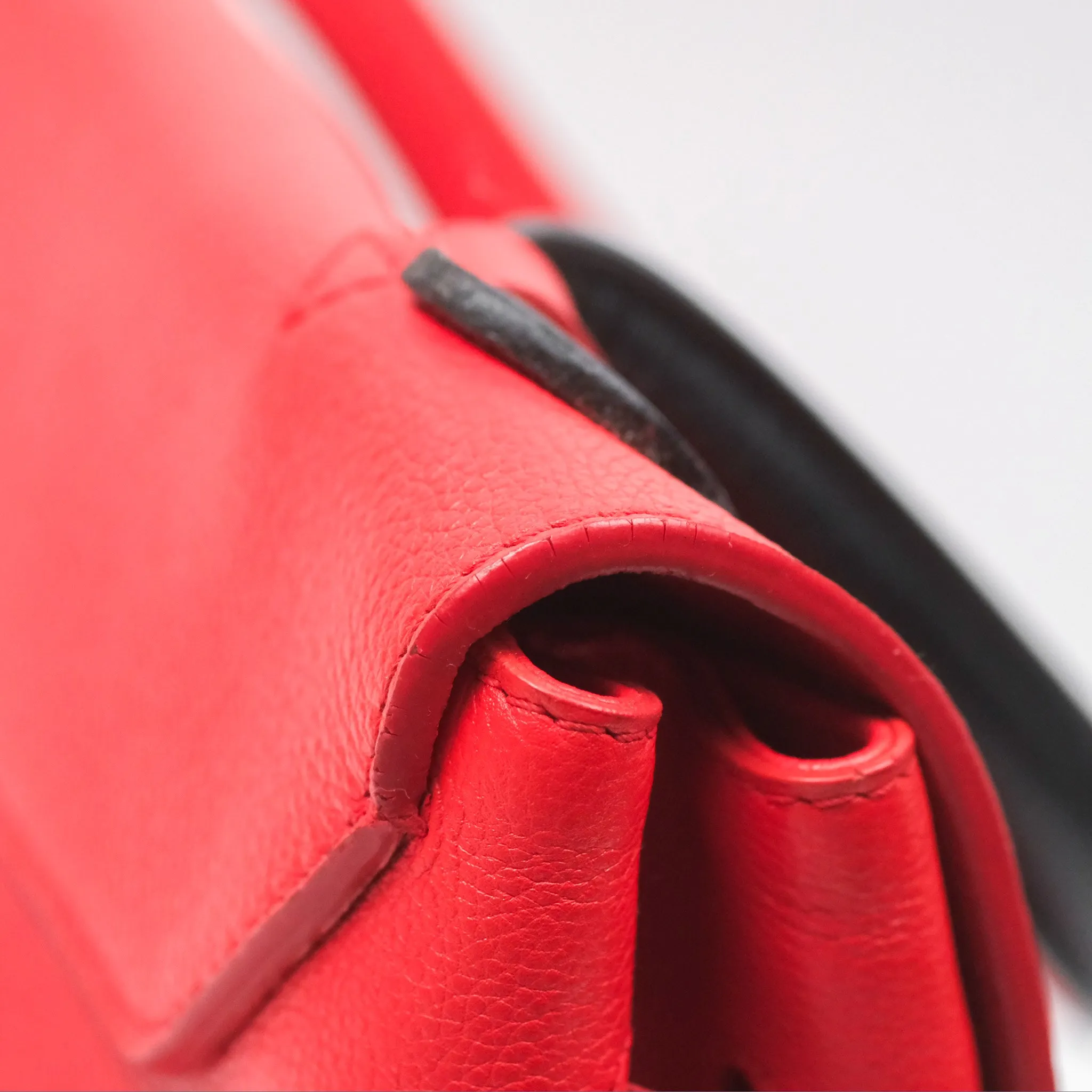 Louis Vuitton Lockme PM Red Grained Calfskin
