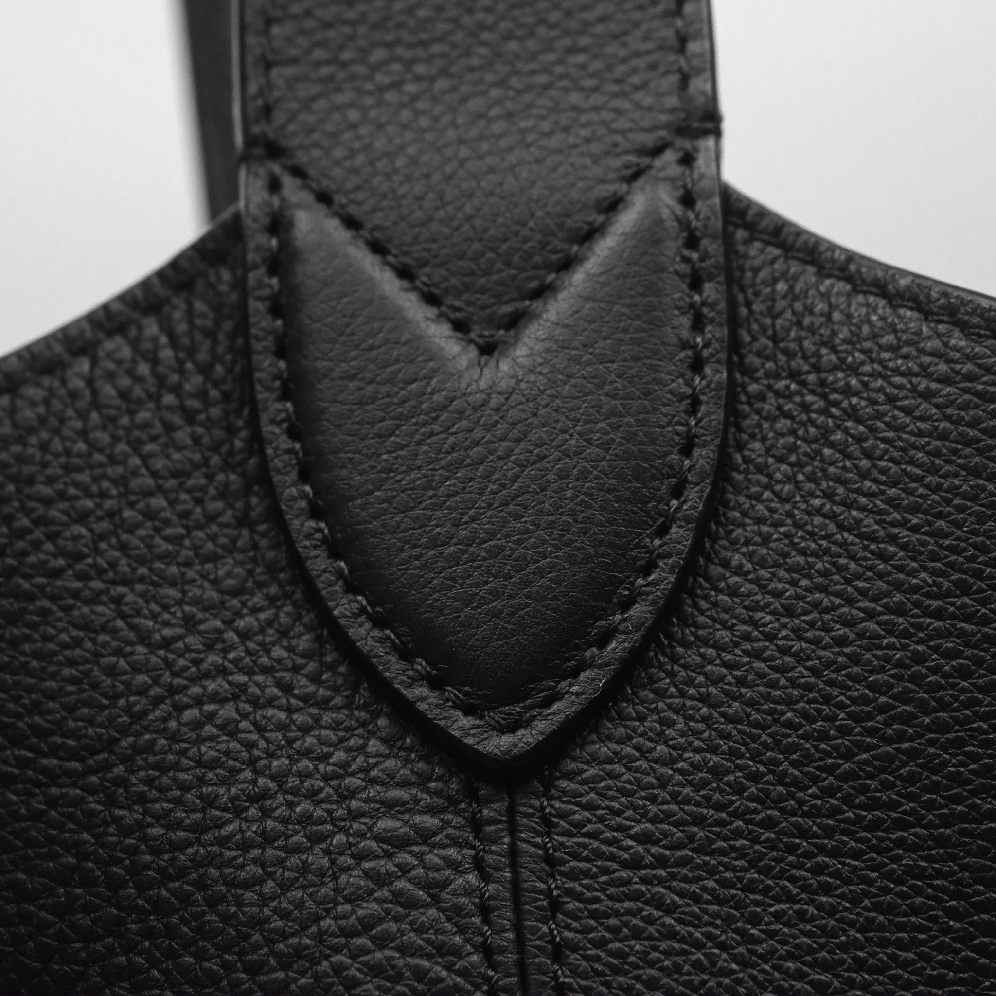 Louis Vuitton Low Key Hobo MM Black Grained Calfskin