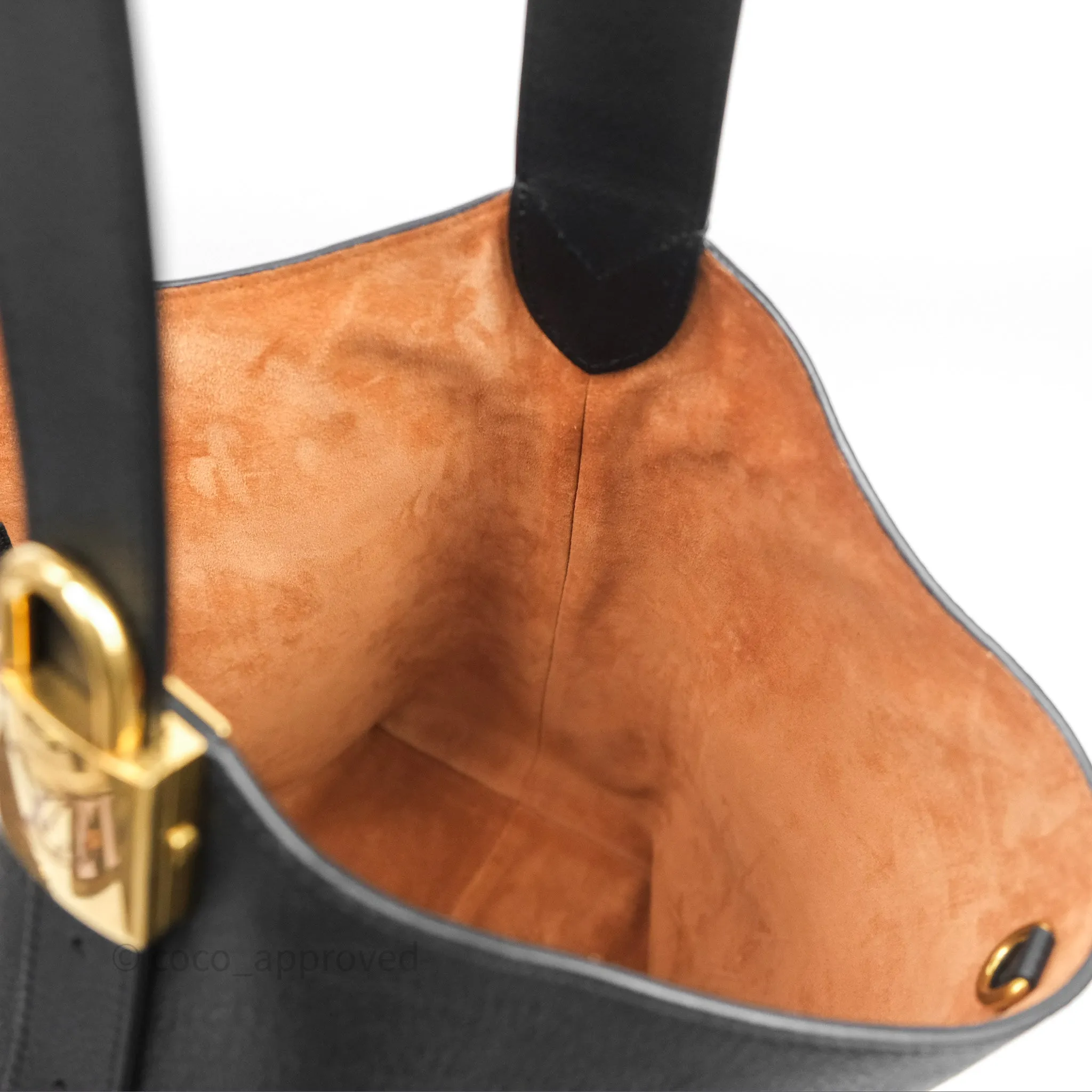 Louis Vuitton Low Key Hobo MM Black Grained Calfskin