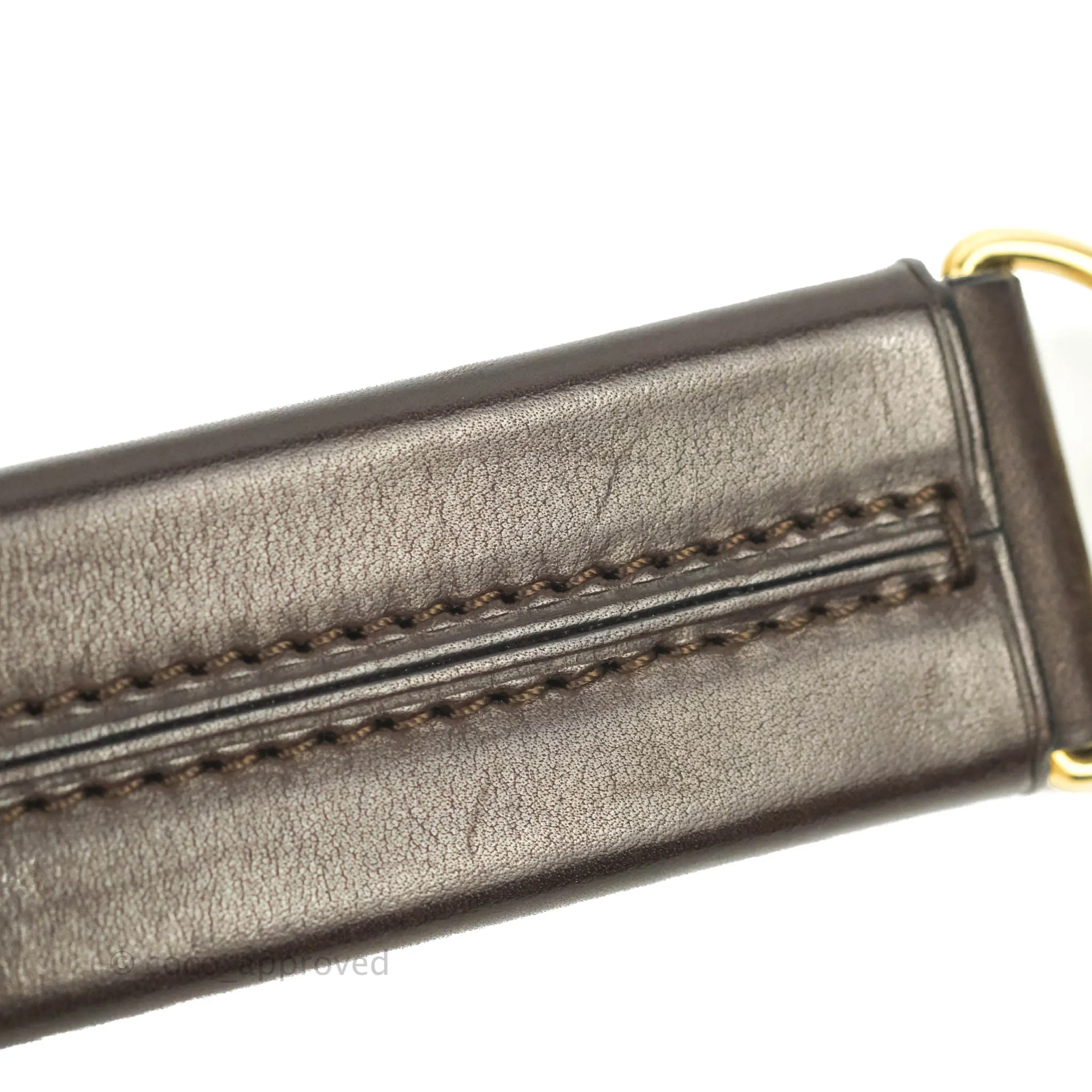 Louis Vuitton Mahina Selene MM Bag Monogram Taupe Calfskin