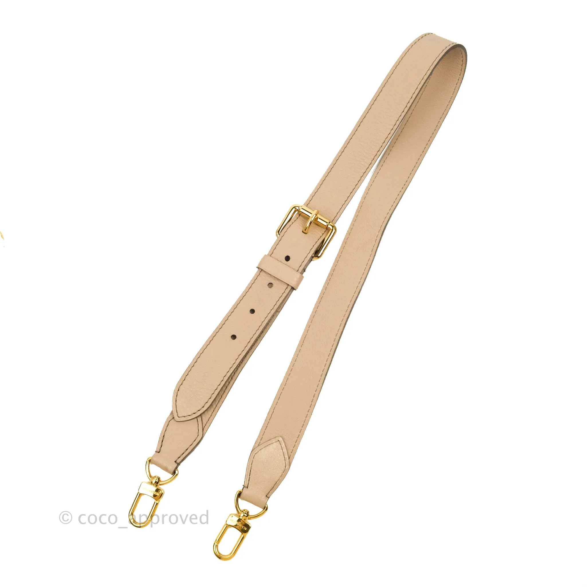 Louis Vuitton Mahina Selene MM Bag Monogram Taupe Calfskin