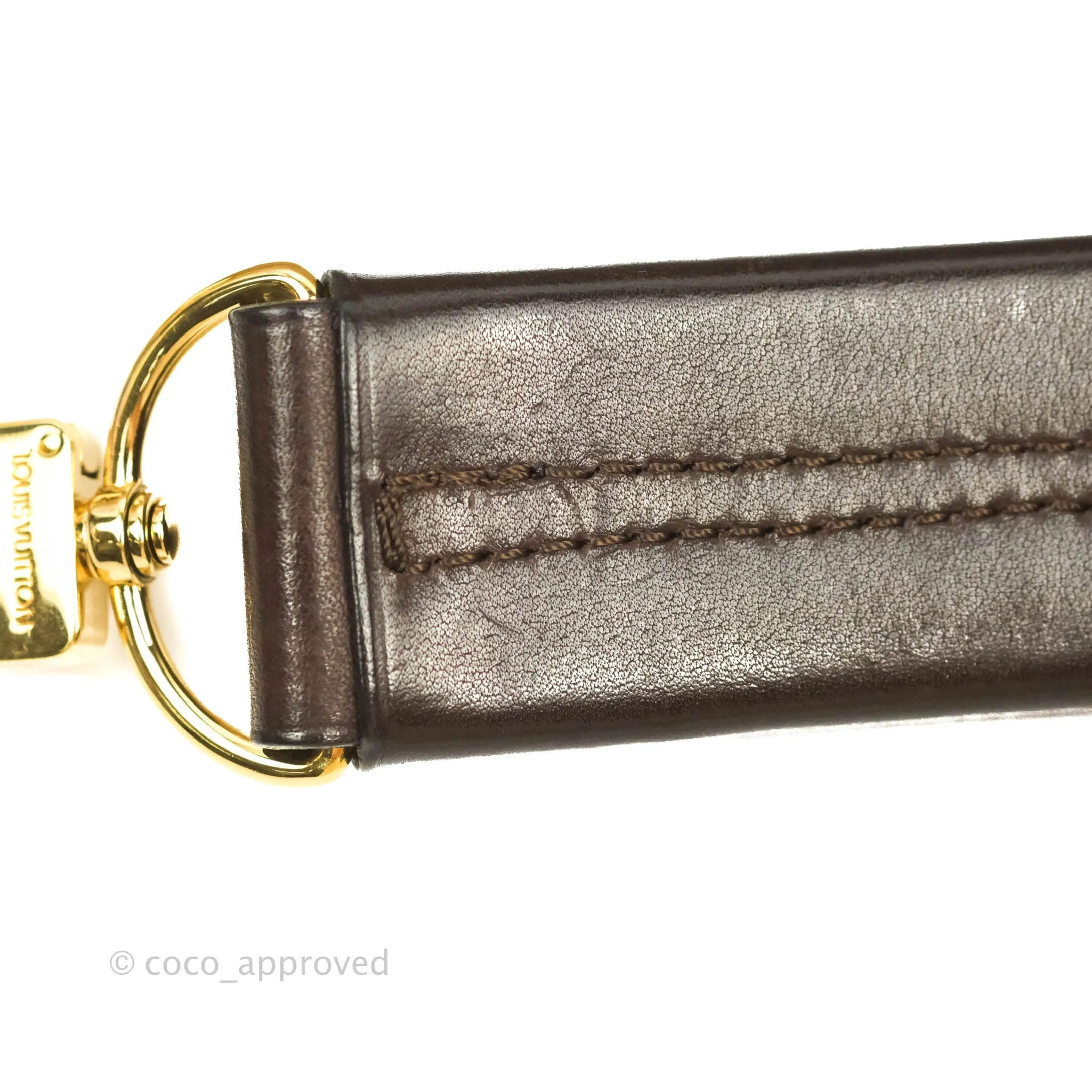 Louis Vuitton Mahina Selene MM Bag Monogram Taupe Calfskin