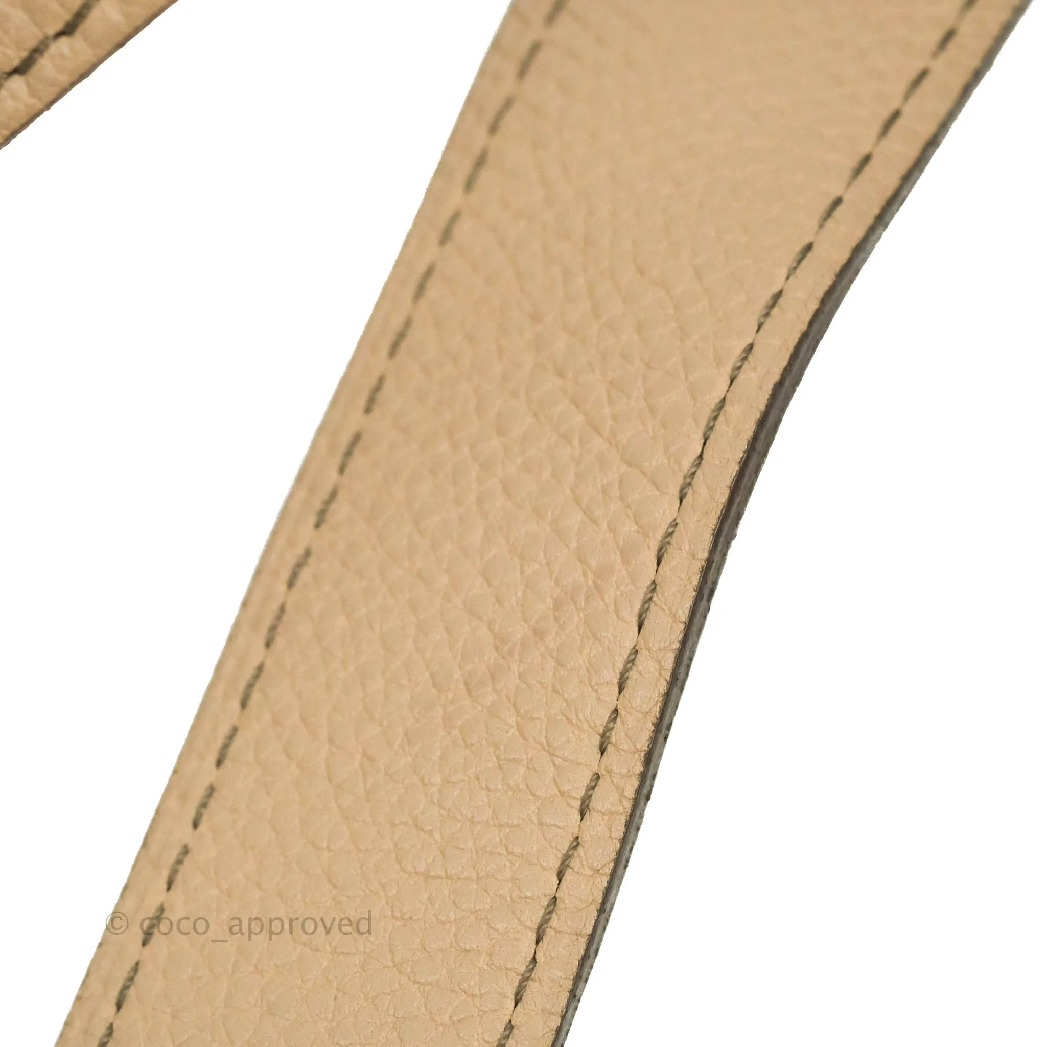 Louis Vuitton Mahina Selene MM Bag Monogram Taupe Calfskin