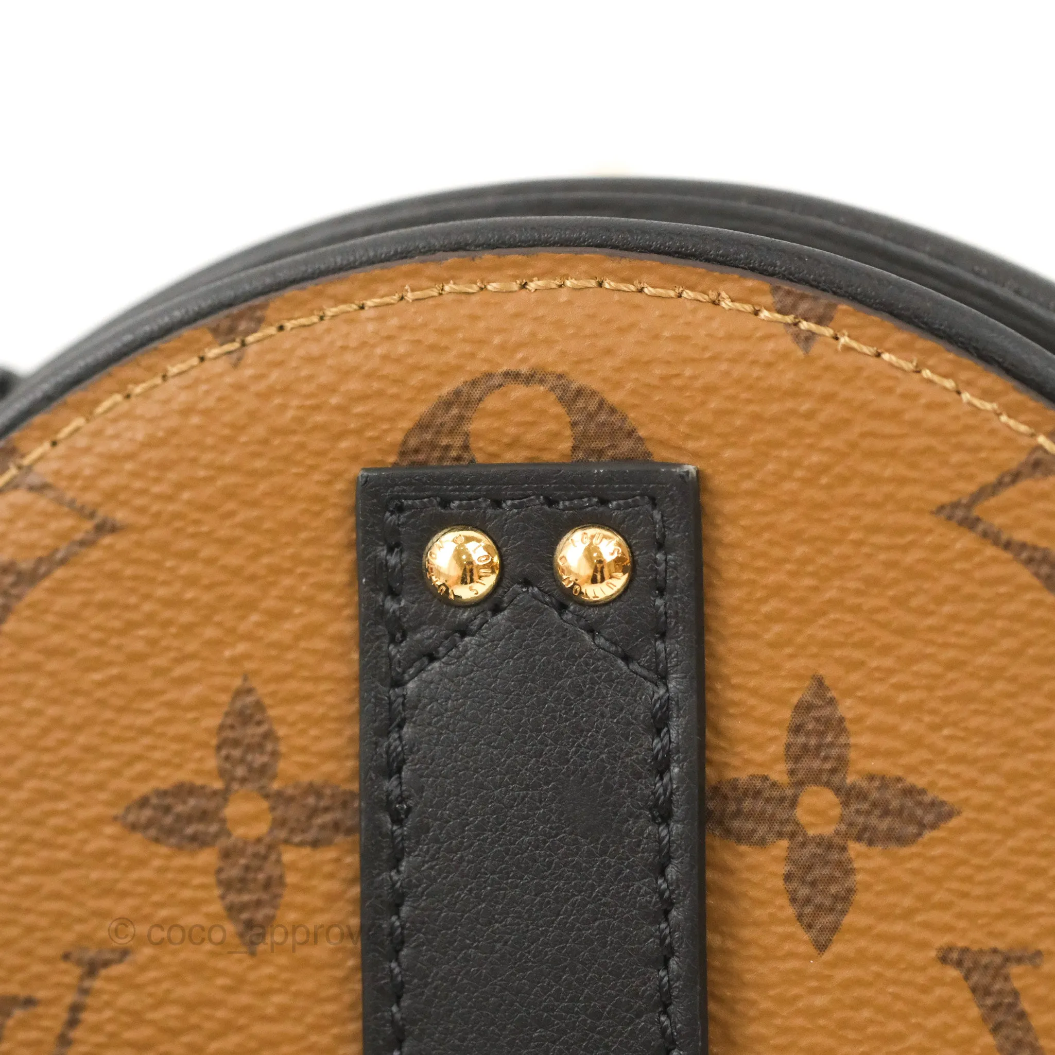Louis Vuitton Mini Bote Chapeau Monogram Reverse Canvas