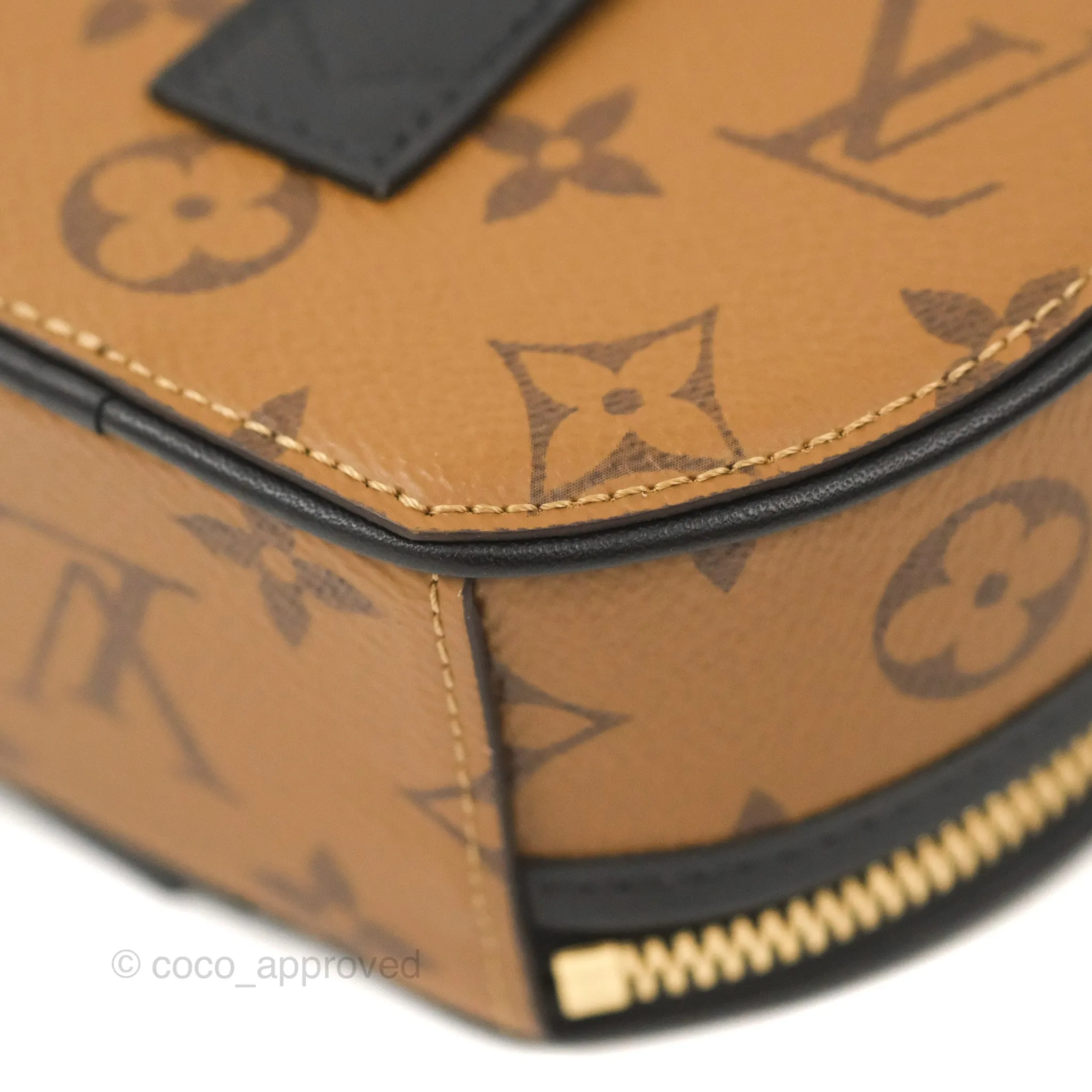 Louis Vuitton Mini Bote Chapeau Monogram Reverse Canvas