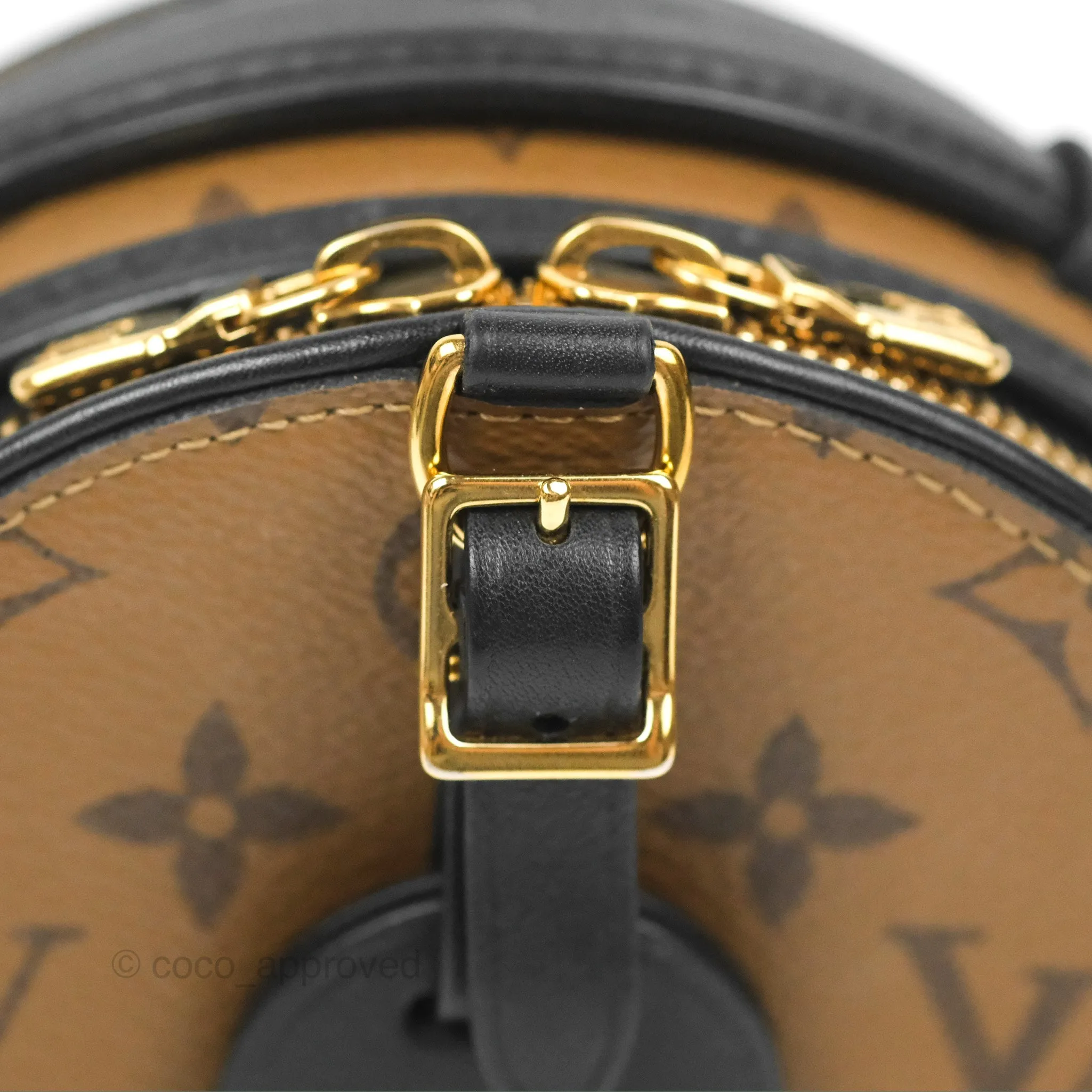Louis Vuitton Mini Bote Chapeau Monogram Reverse Canvas