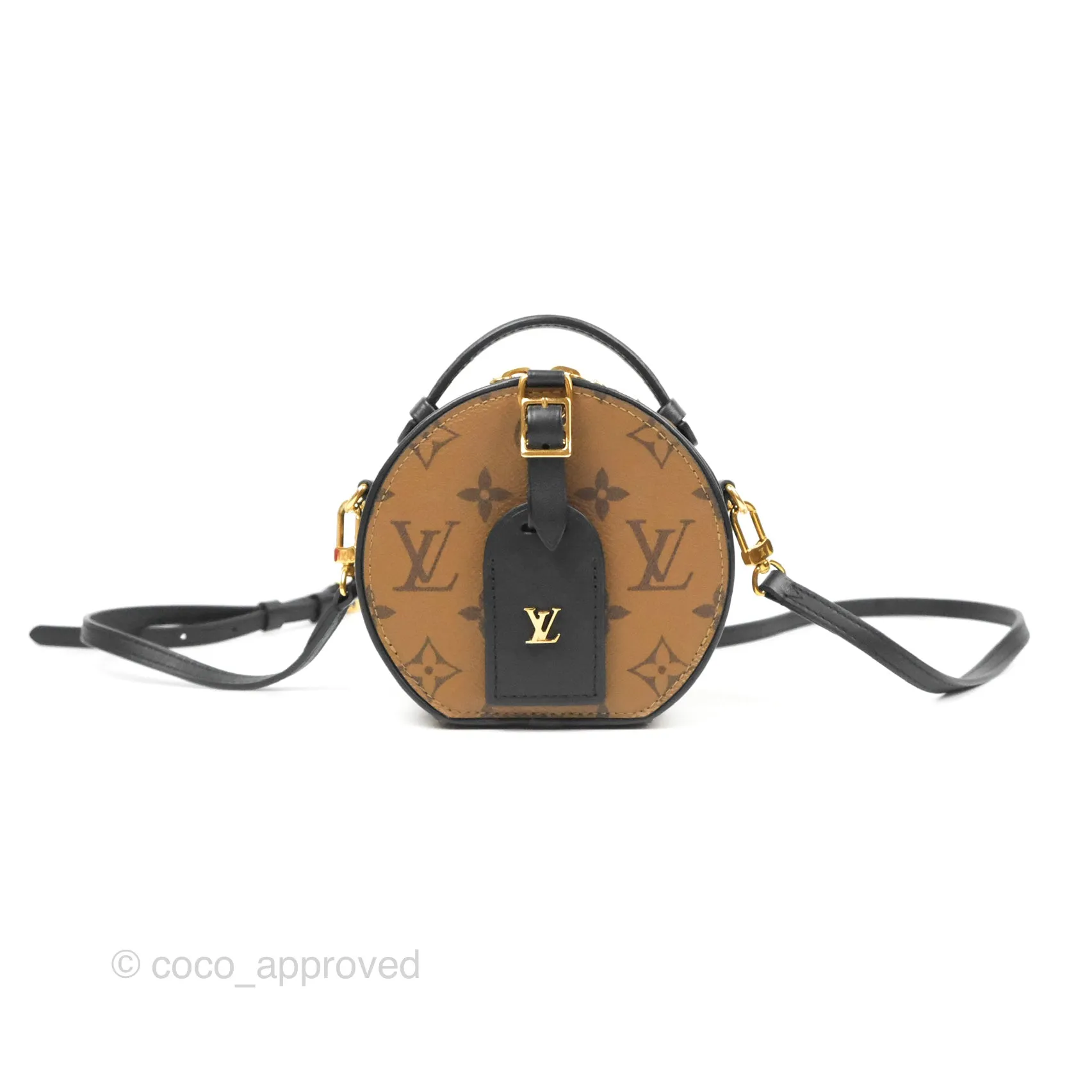 Louis Vuitton Mini Bote Chapeau Monogram Reverse Canvas