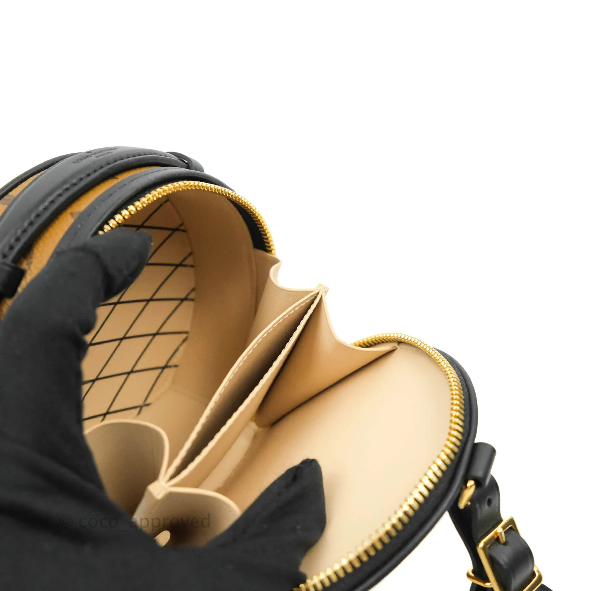 Louis Vuitton Mini Bote Chapeau Monogram Reverse Canvas