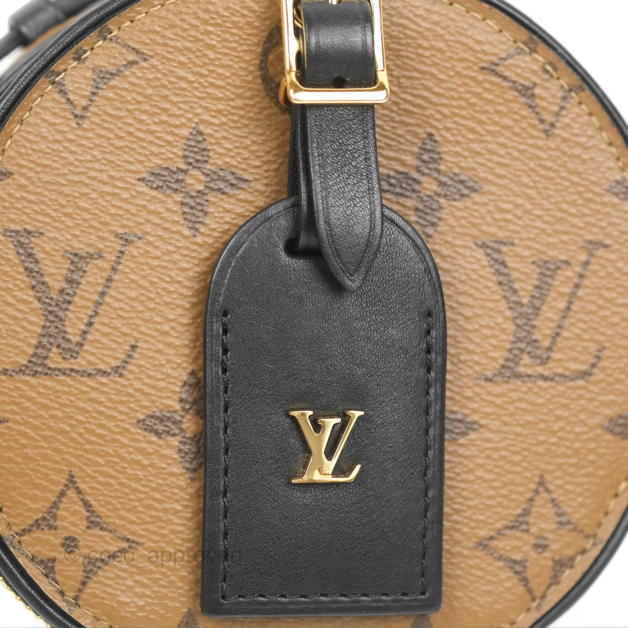 Louis Vuitton Mini Bote Chapeau Monogram Reverse Canvas