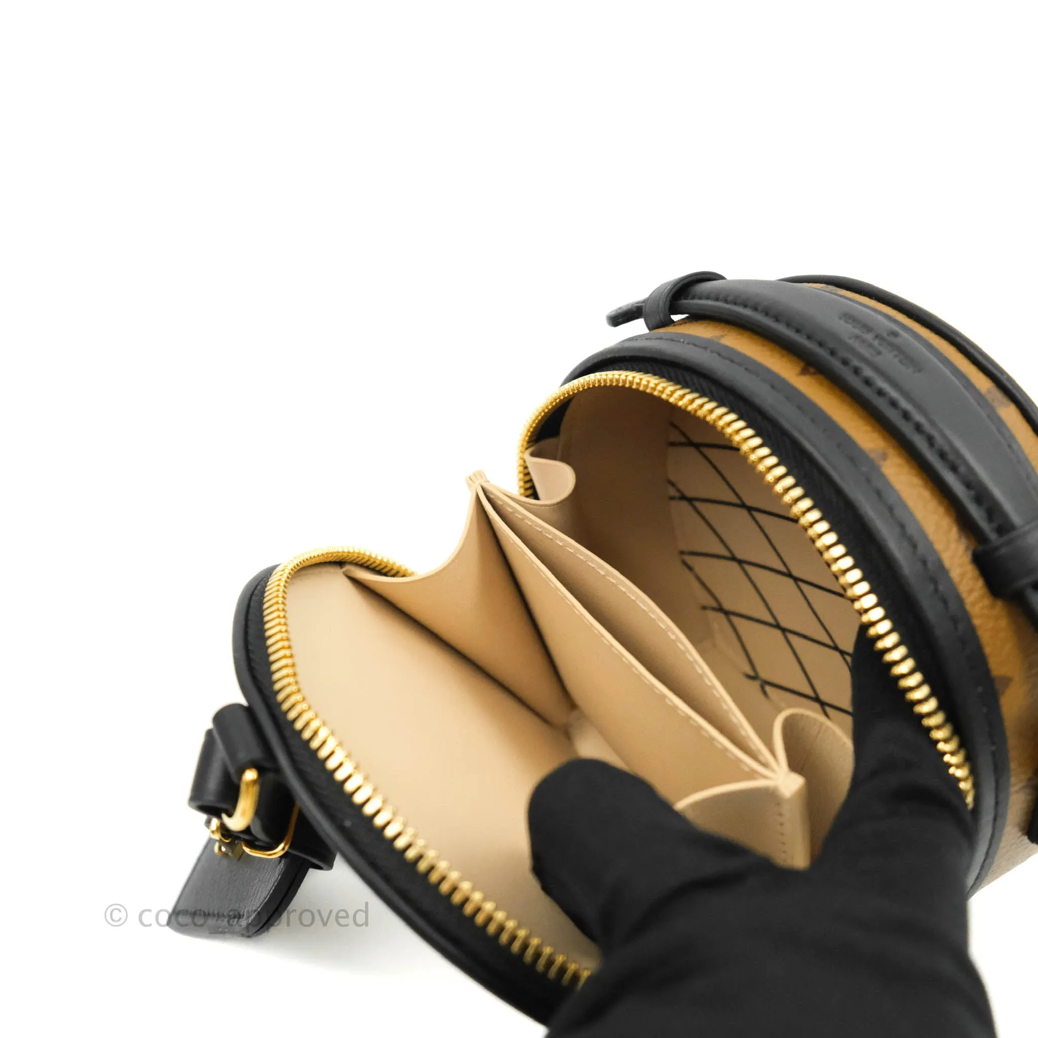 Louis Vuitton Mini Bote Chapeau Monogram Reverse Canvas