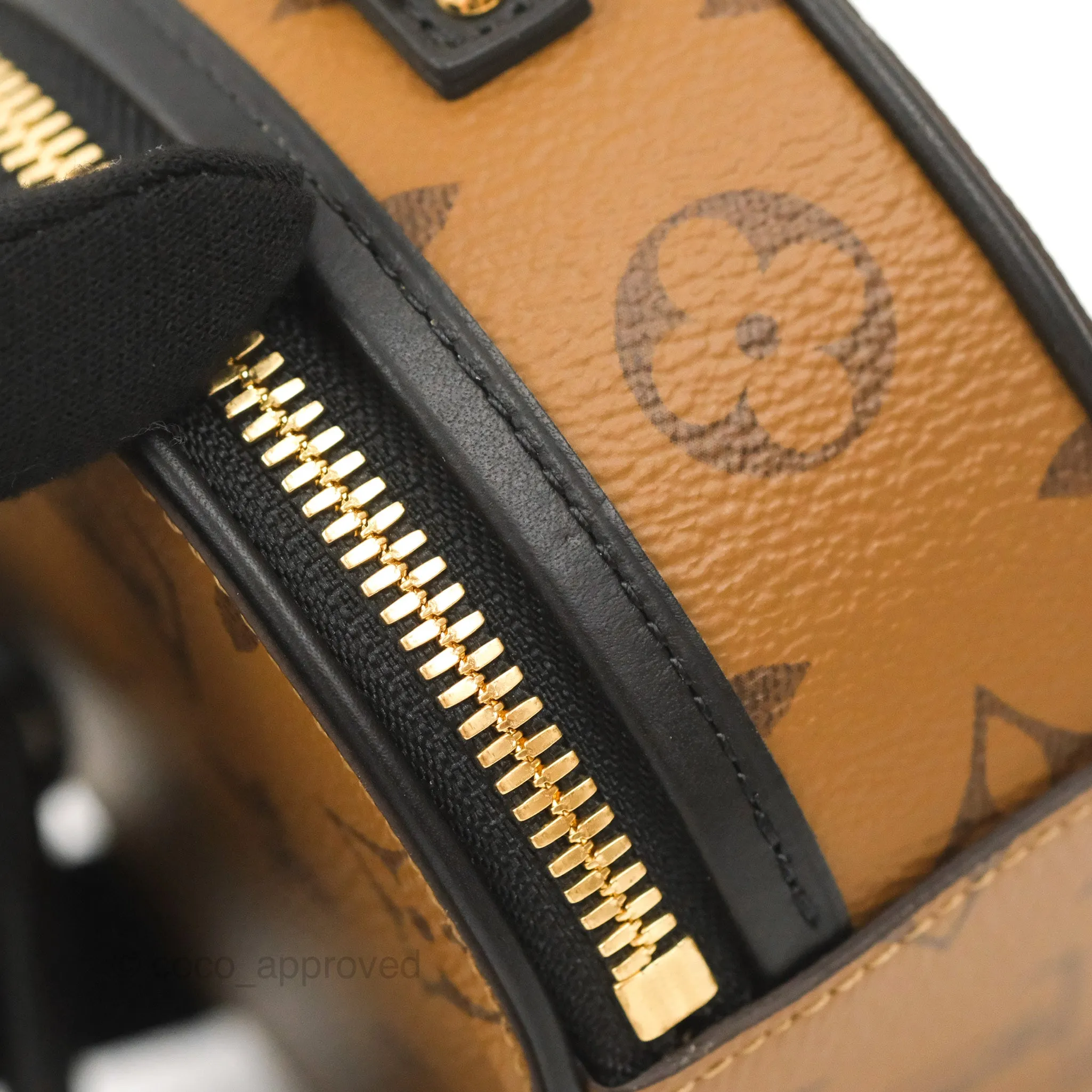 Louis Vuitton Mini Bote Chapeau Monogram Reverse Canvas