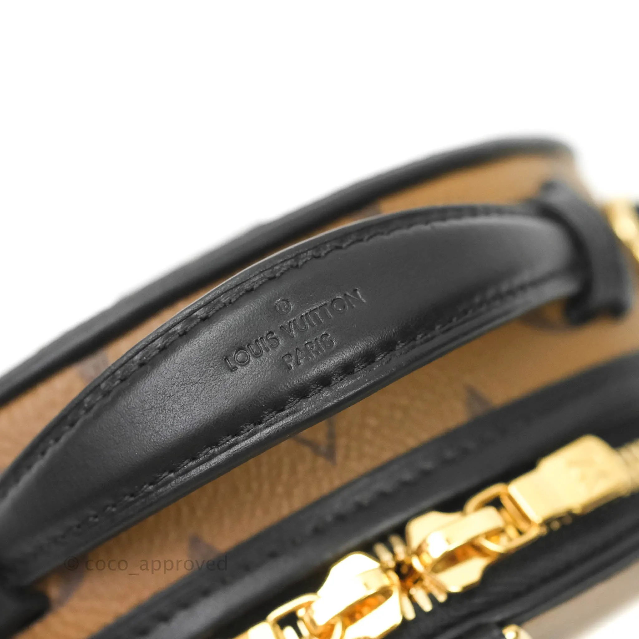 Louis Vuitton Mini Bote Chapeau Monogram Reverse Canvas