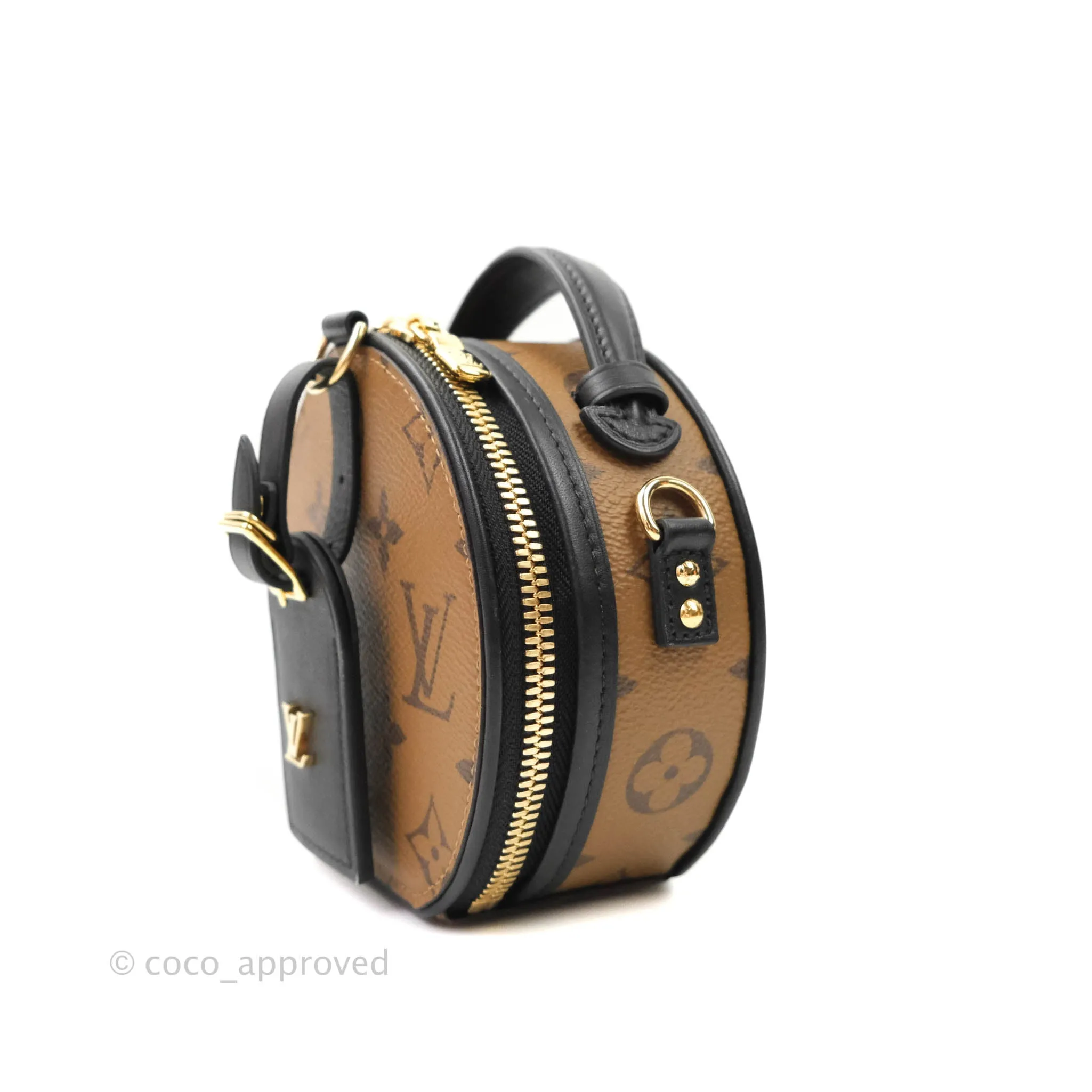 Louis Vuitton Mini Bote Chapeau Monogram Reverse Canvas