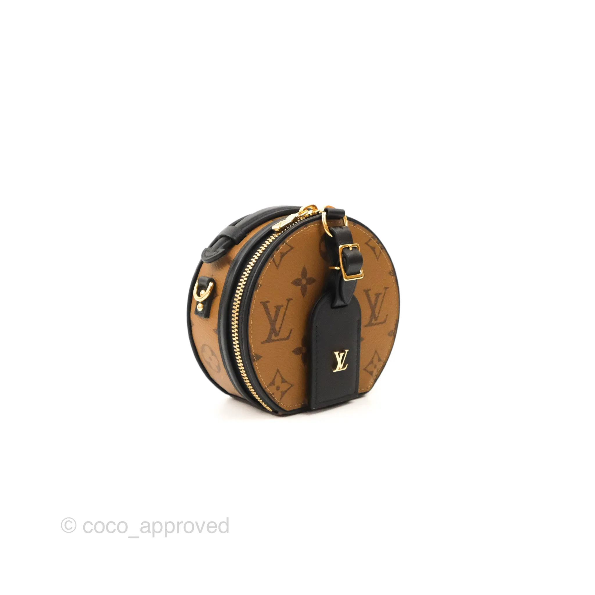 Louis Vuitton Mini Bote Chapeau Monogram Reverse Canvas