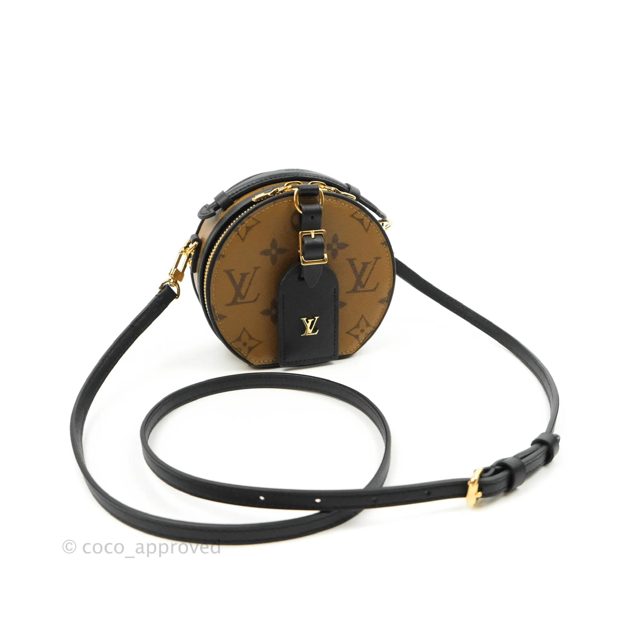 Louis Vuitton Mini Bote Chapeau Monogram Reverse Canvas