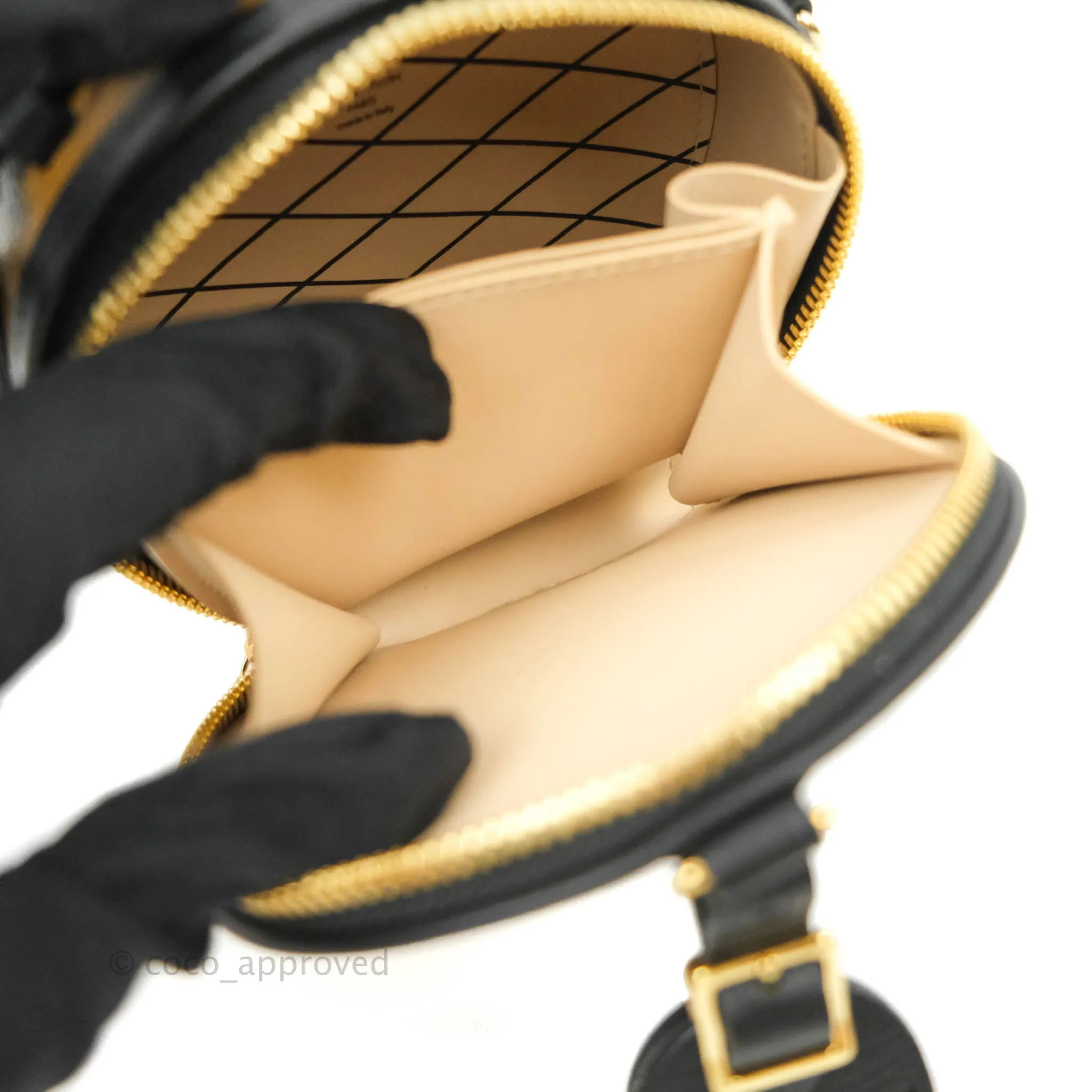 Louis Vuitton Mini Bote Chapeau Monogram Reverse Canvas