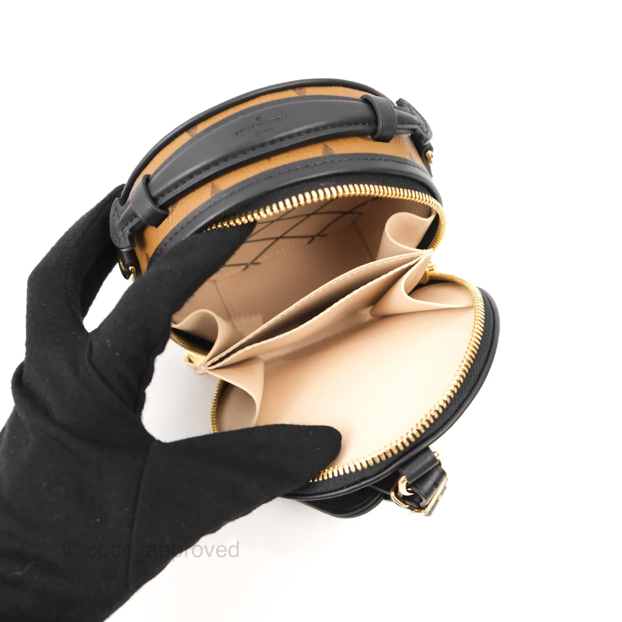 Louis Vuitton Mini Bote Chapeau Monogram Reverse Canvas