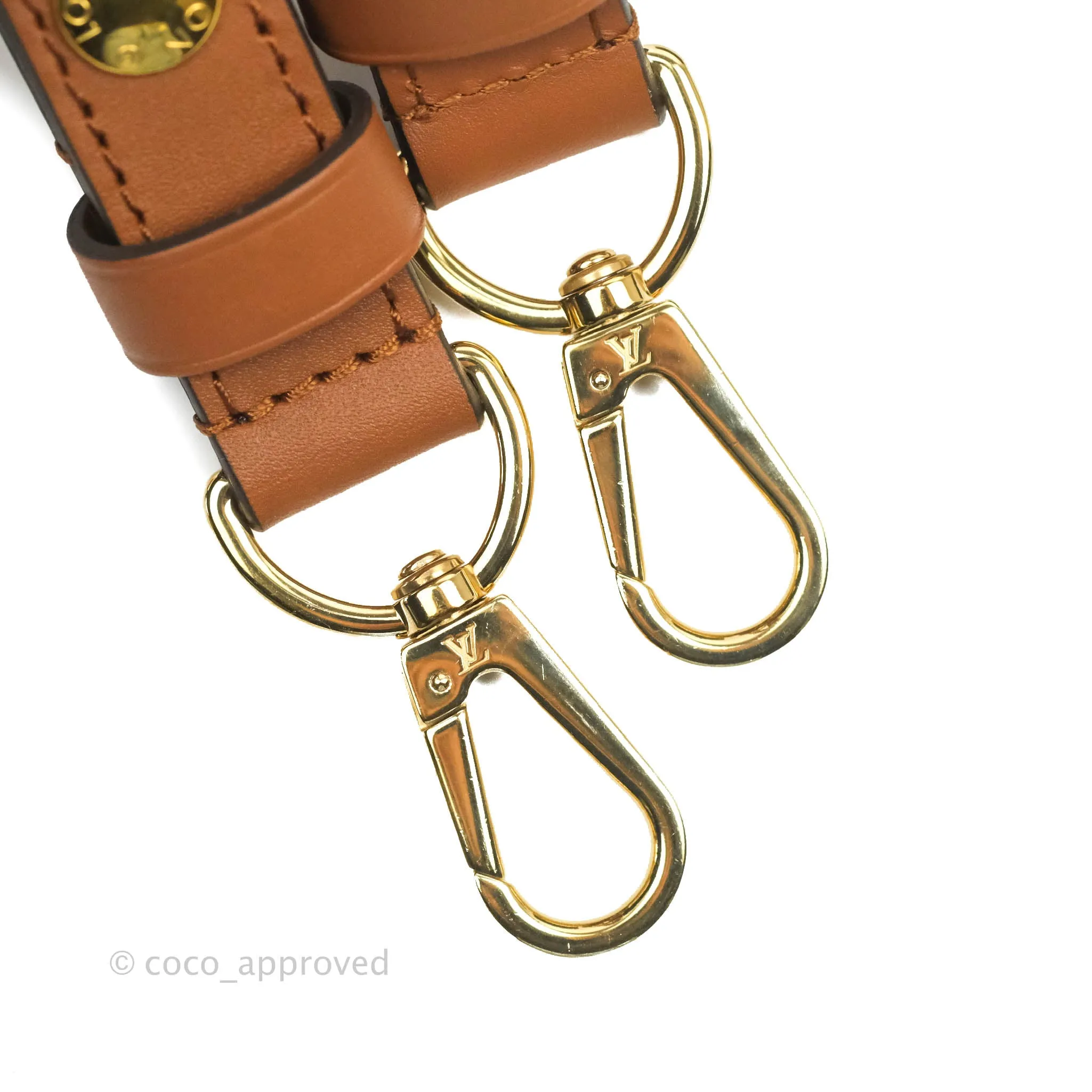 Louis Vuitton Mini Dauphine Monogram Tan Calfskin