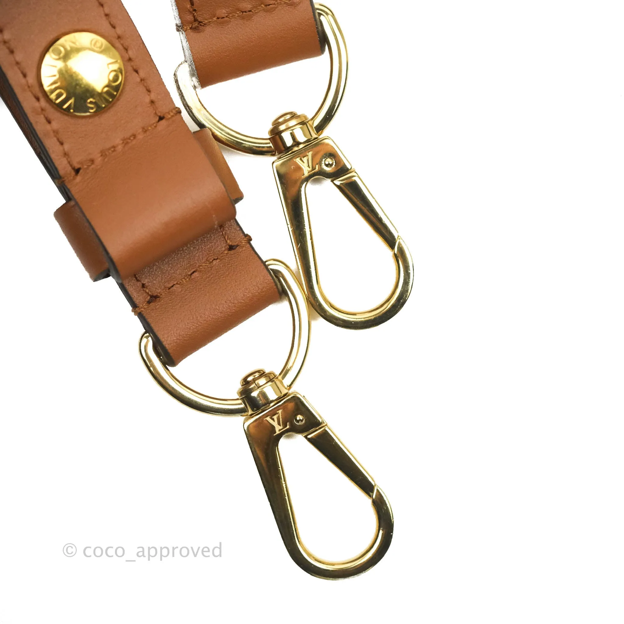 Louis Vuitton Mini Dauphine Monogram Tan Calfskin