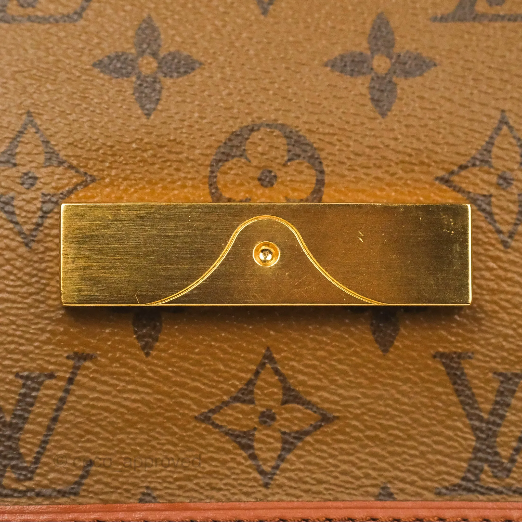 Louis Vuitton Mini Dauphine Monogram Tan Calfskin