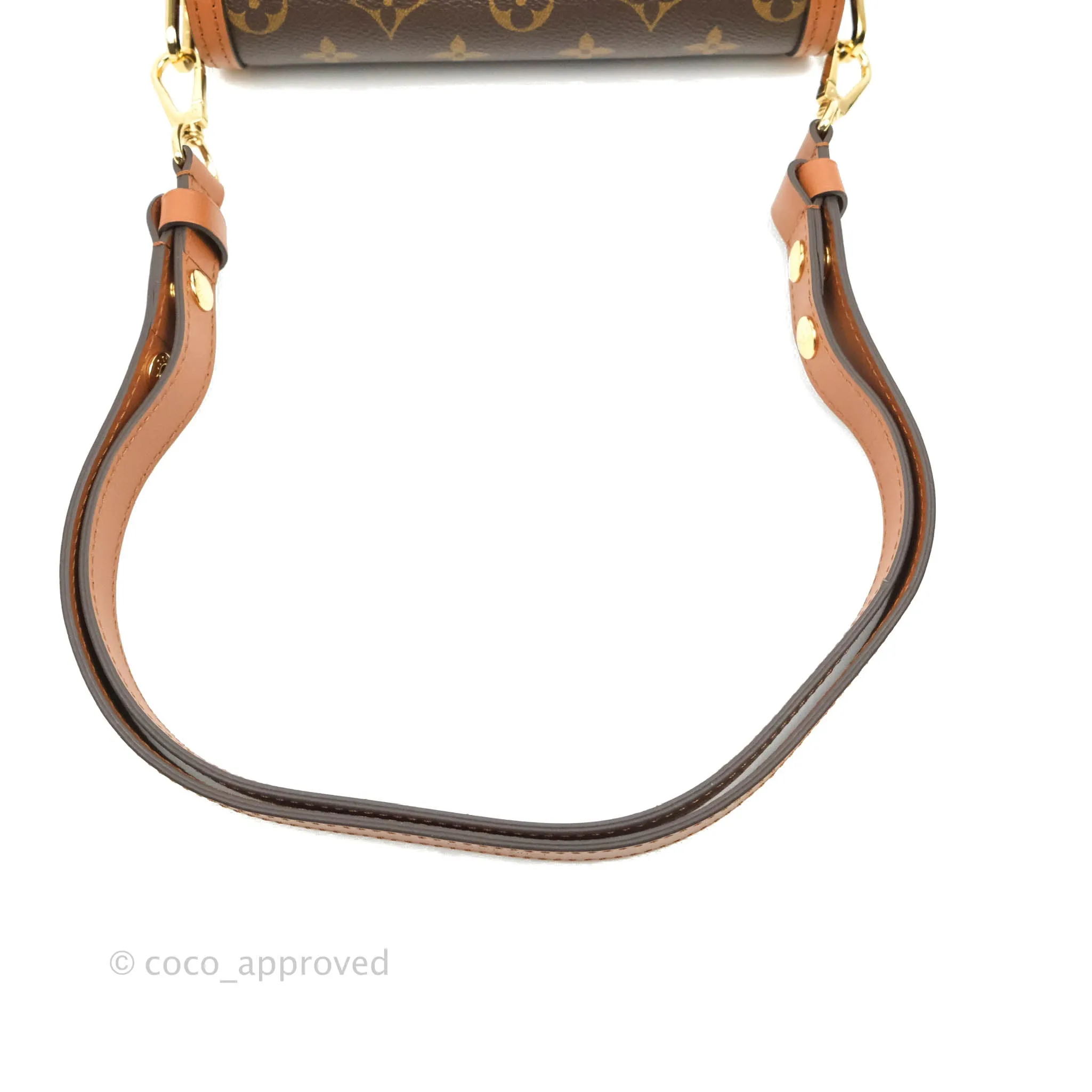 Louis Vuitton Mini Dauphine Monogram Tan Calfskin