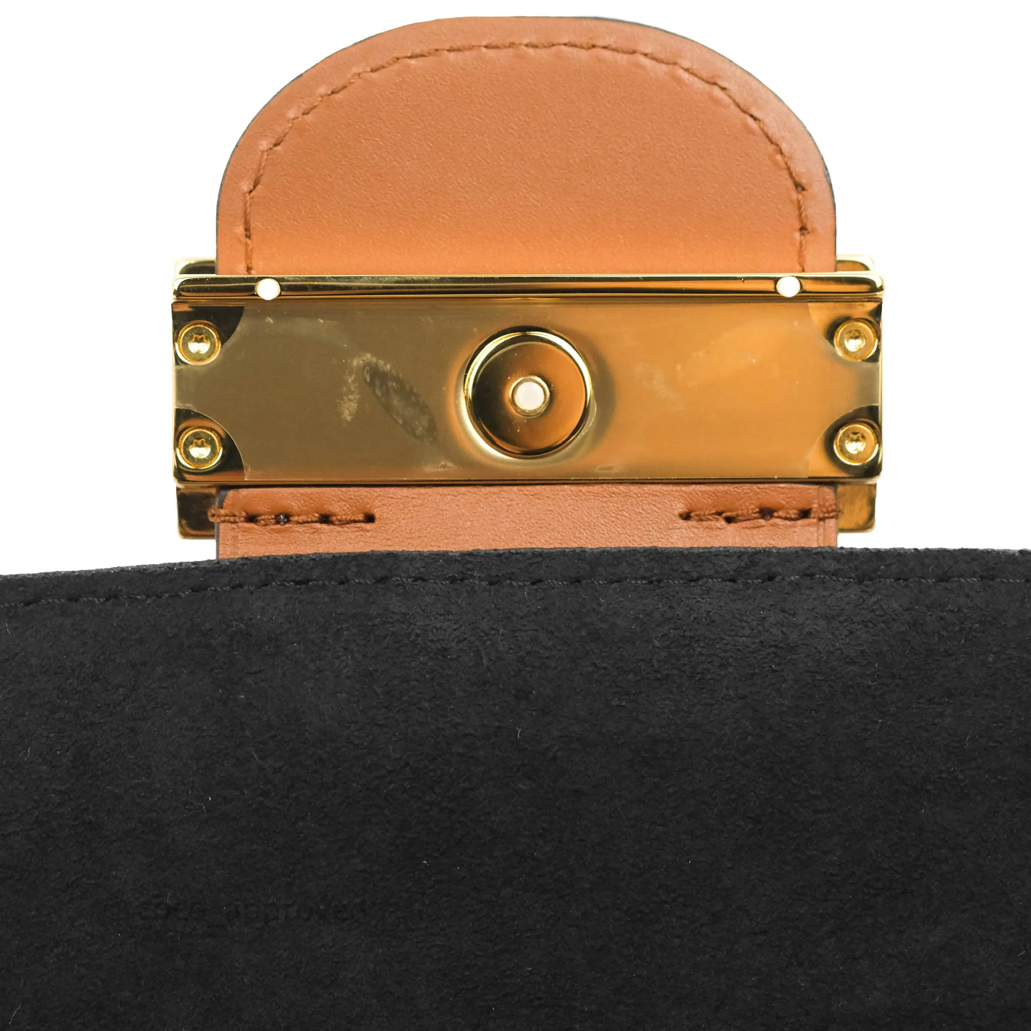 Louis Vuitton Mini Dauphine Monogram Tan Calfskin